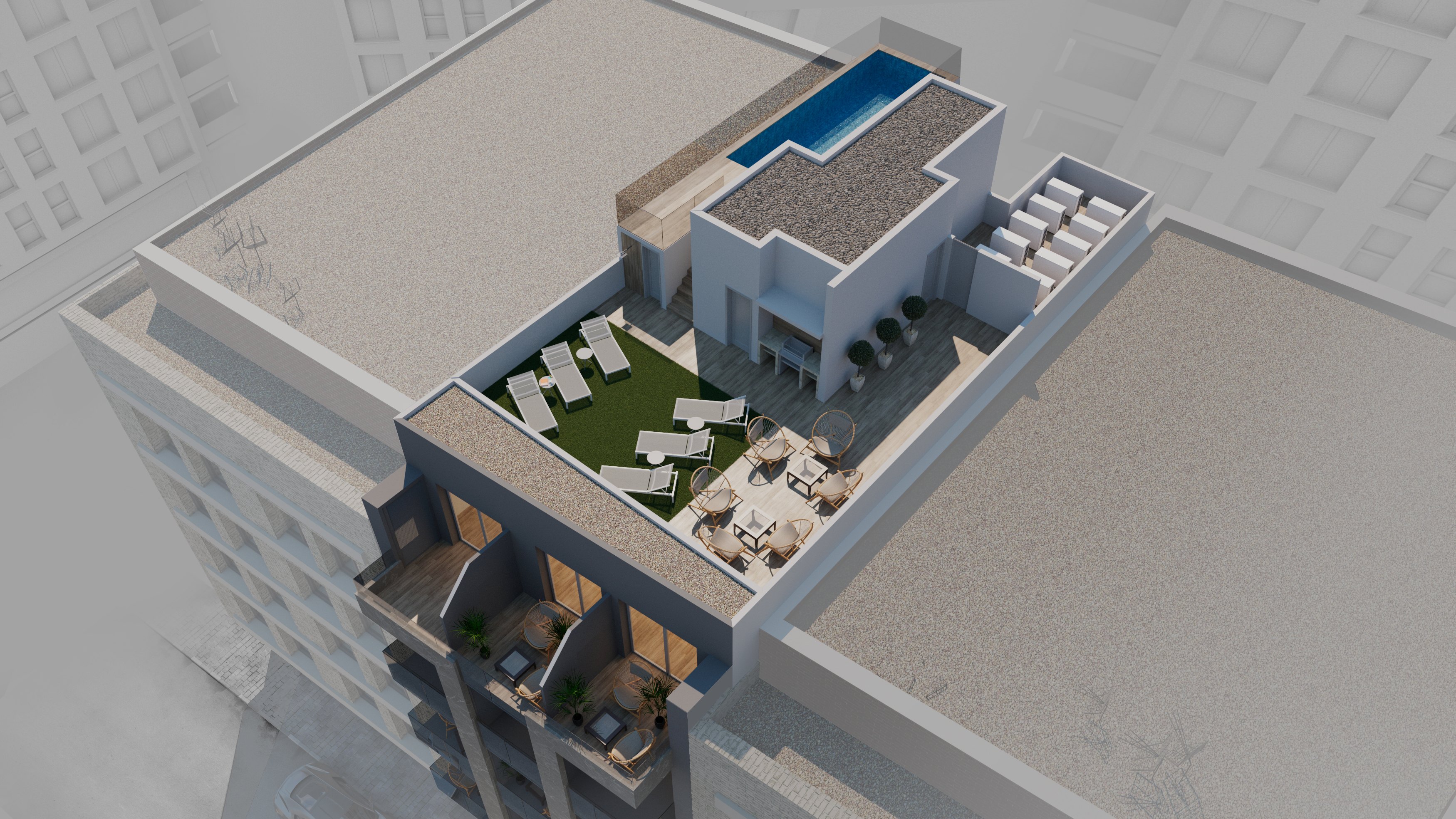 Living room in apartment for sale in Torrevieja