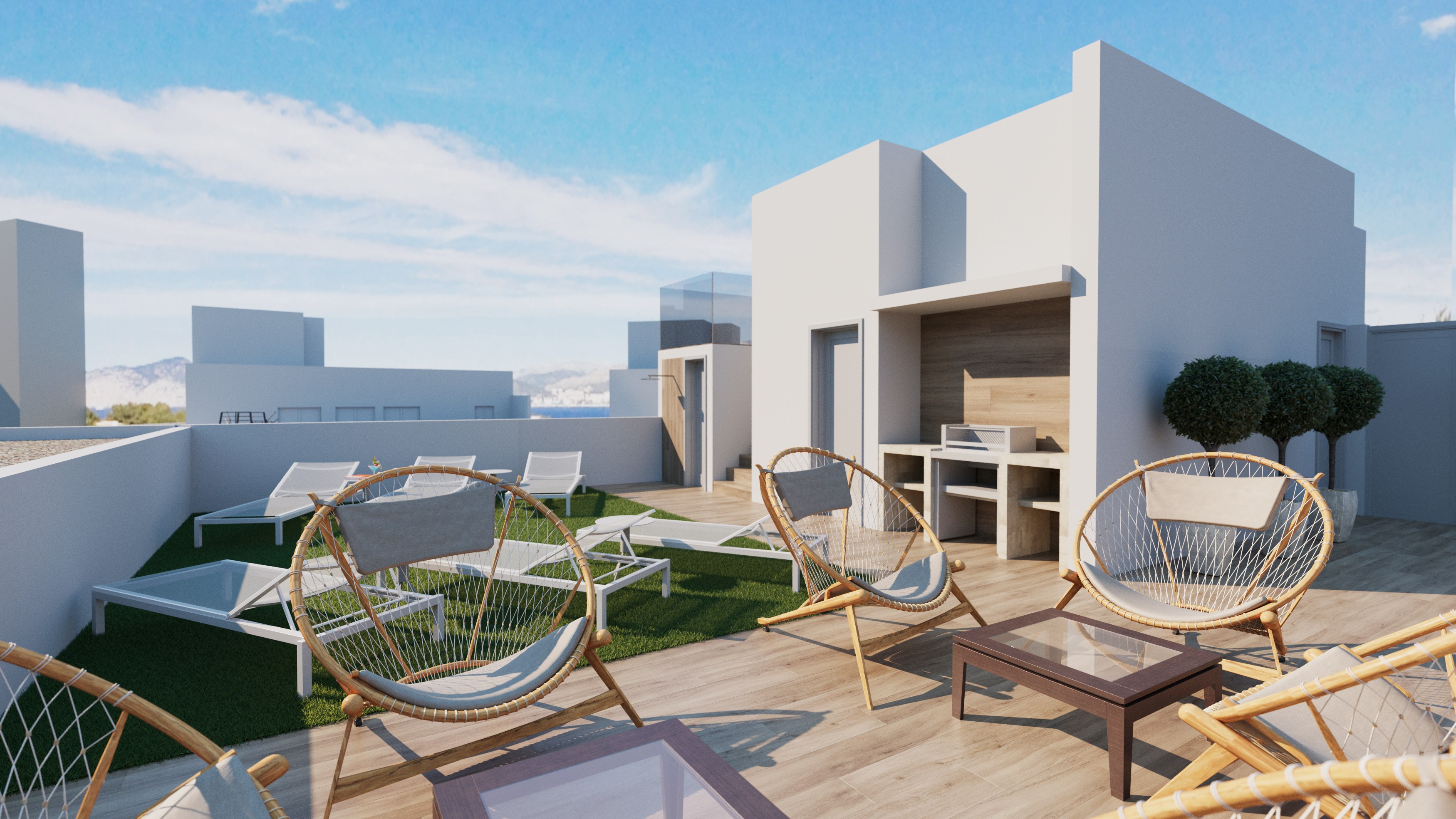 Bathroom in apartment for sale in Torrevieja