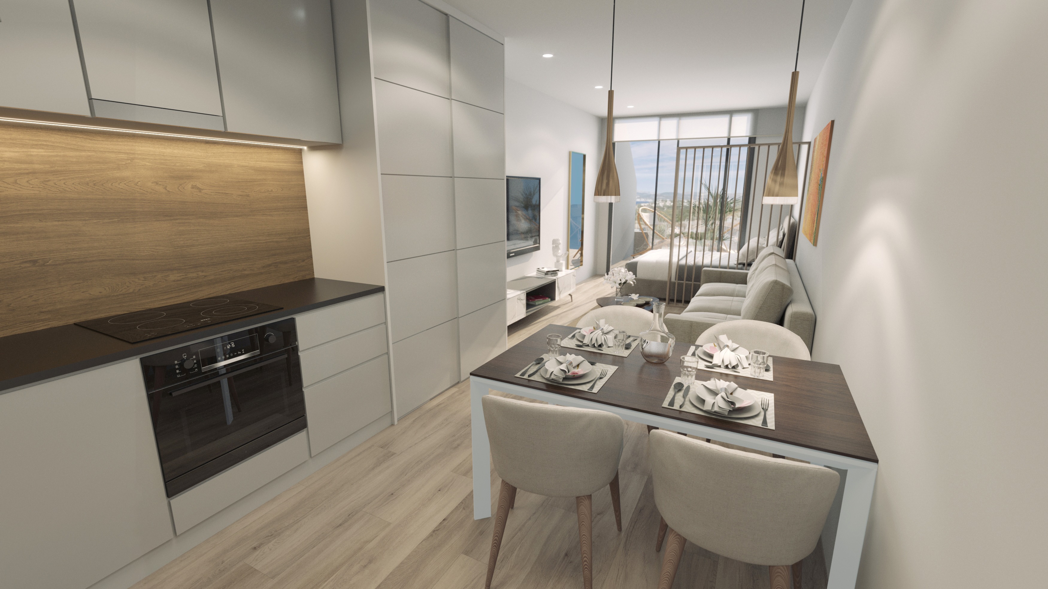 Bathroom in penthouse for sale in Torrevieja
