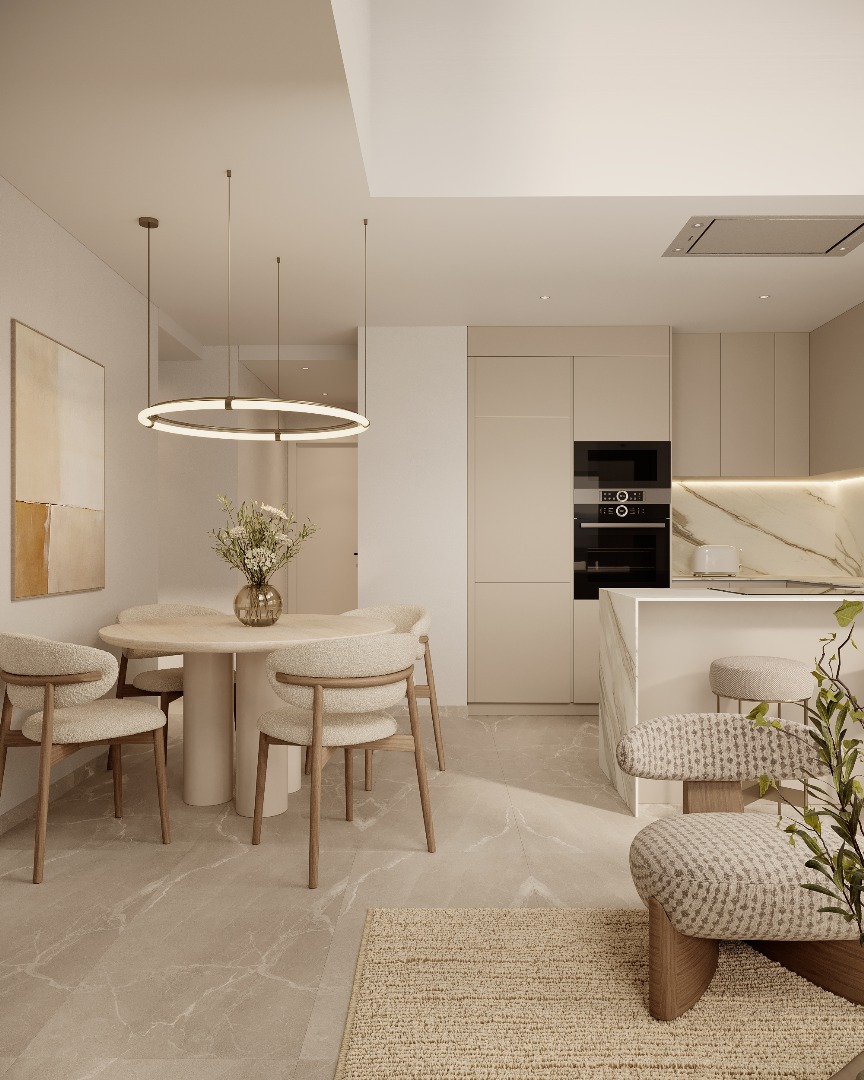 Master bedroom in apartment for sale in Calpe