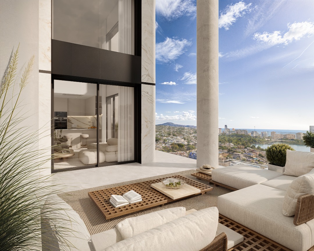 Exterior view in apartment for sale in Calpe