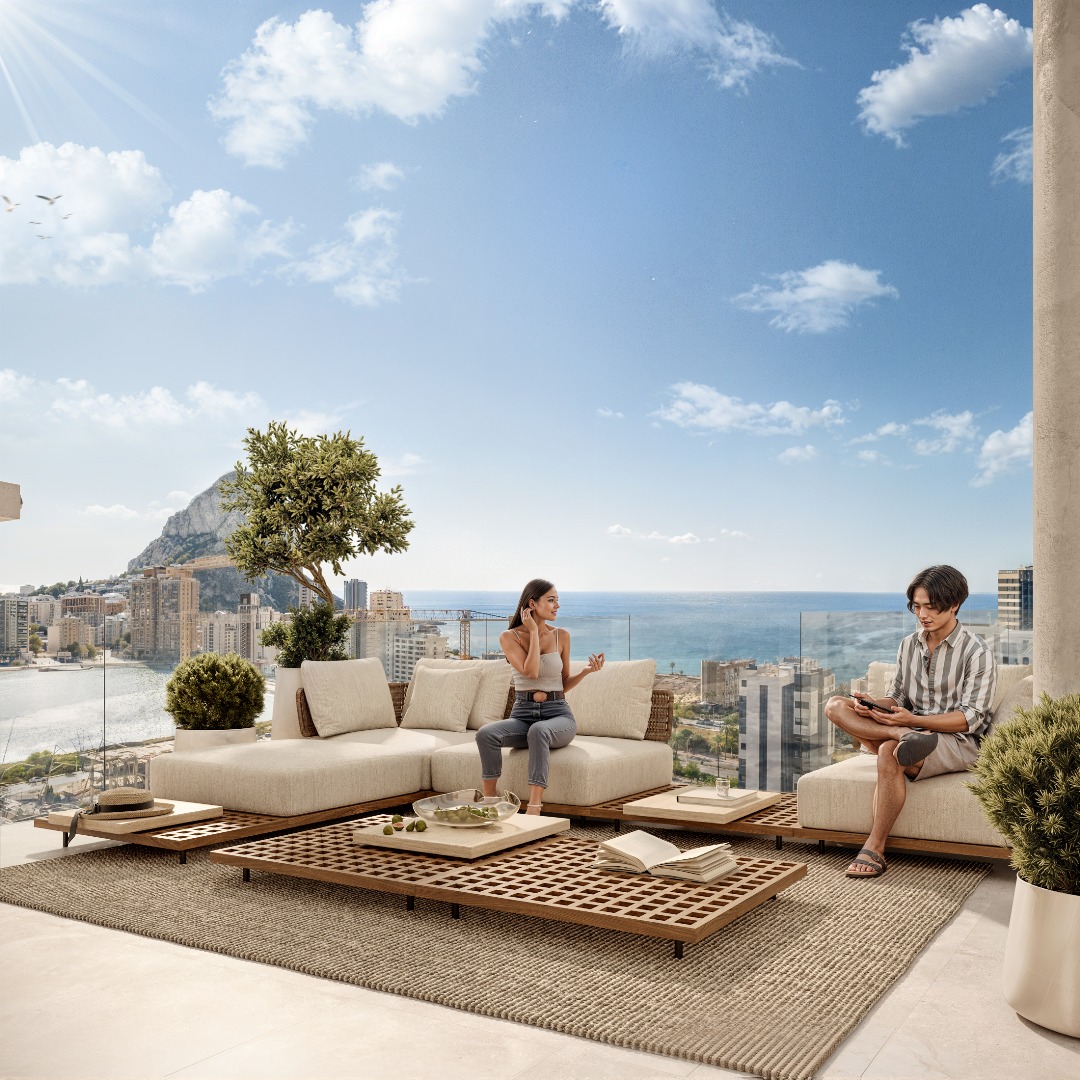 Bathroom in apartment for sale in Calpe
