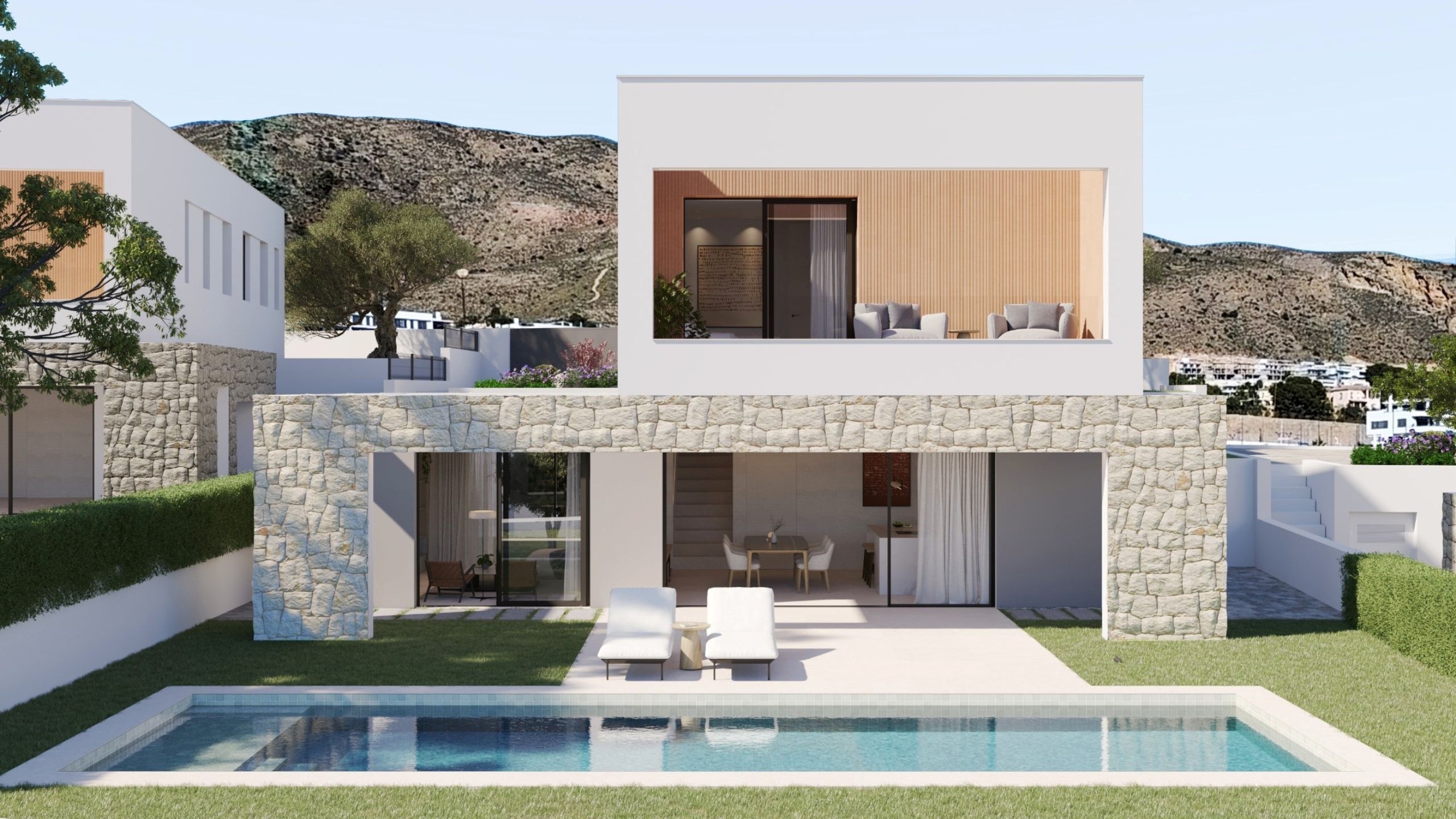 Garden in villa for sale in Finestrat