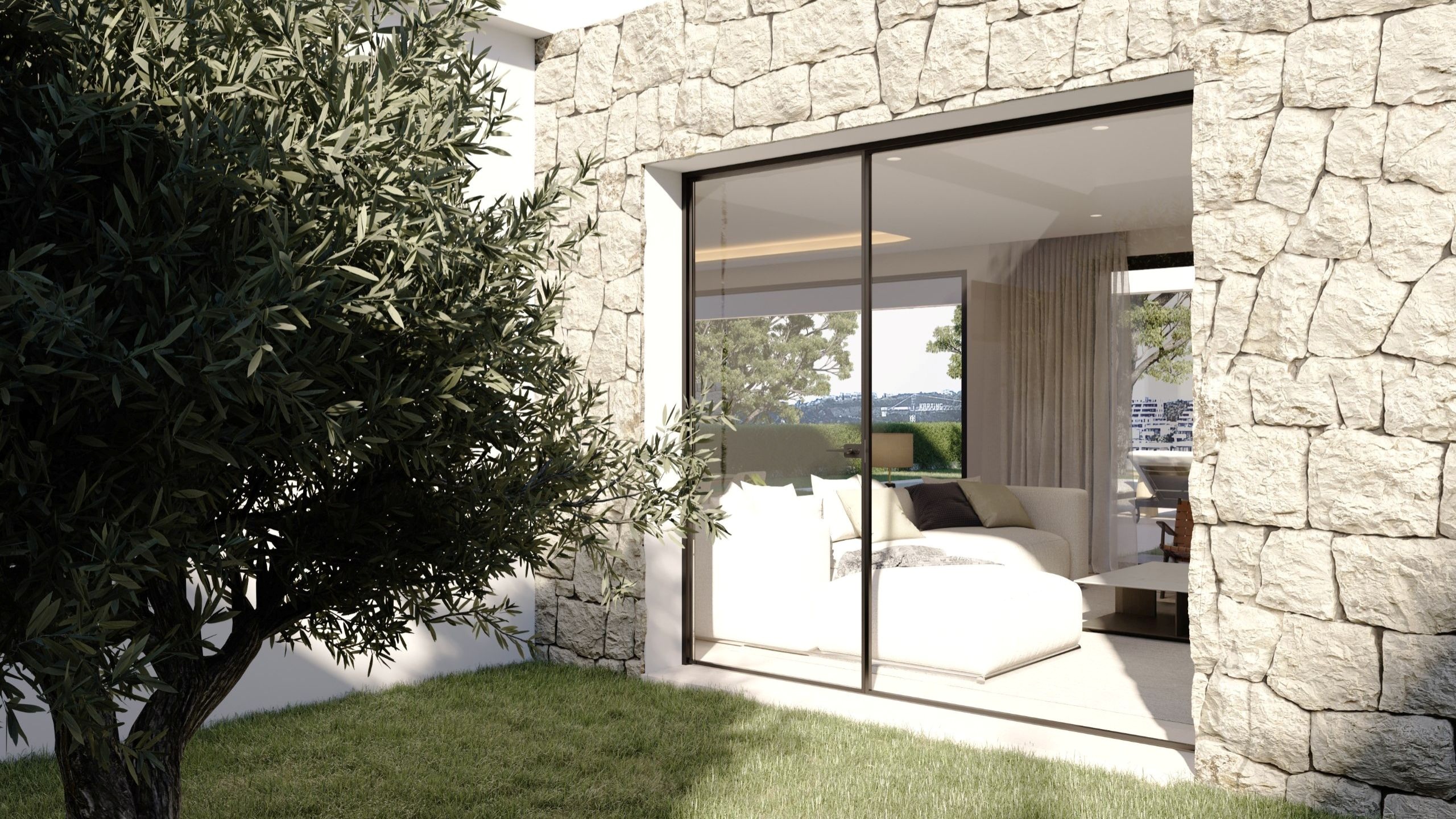 Bedroom in villa for sale in Finestrat