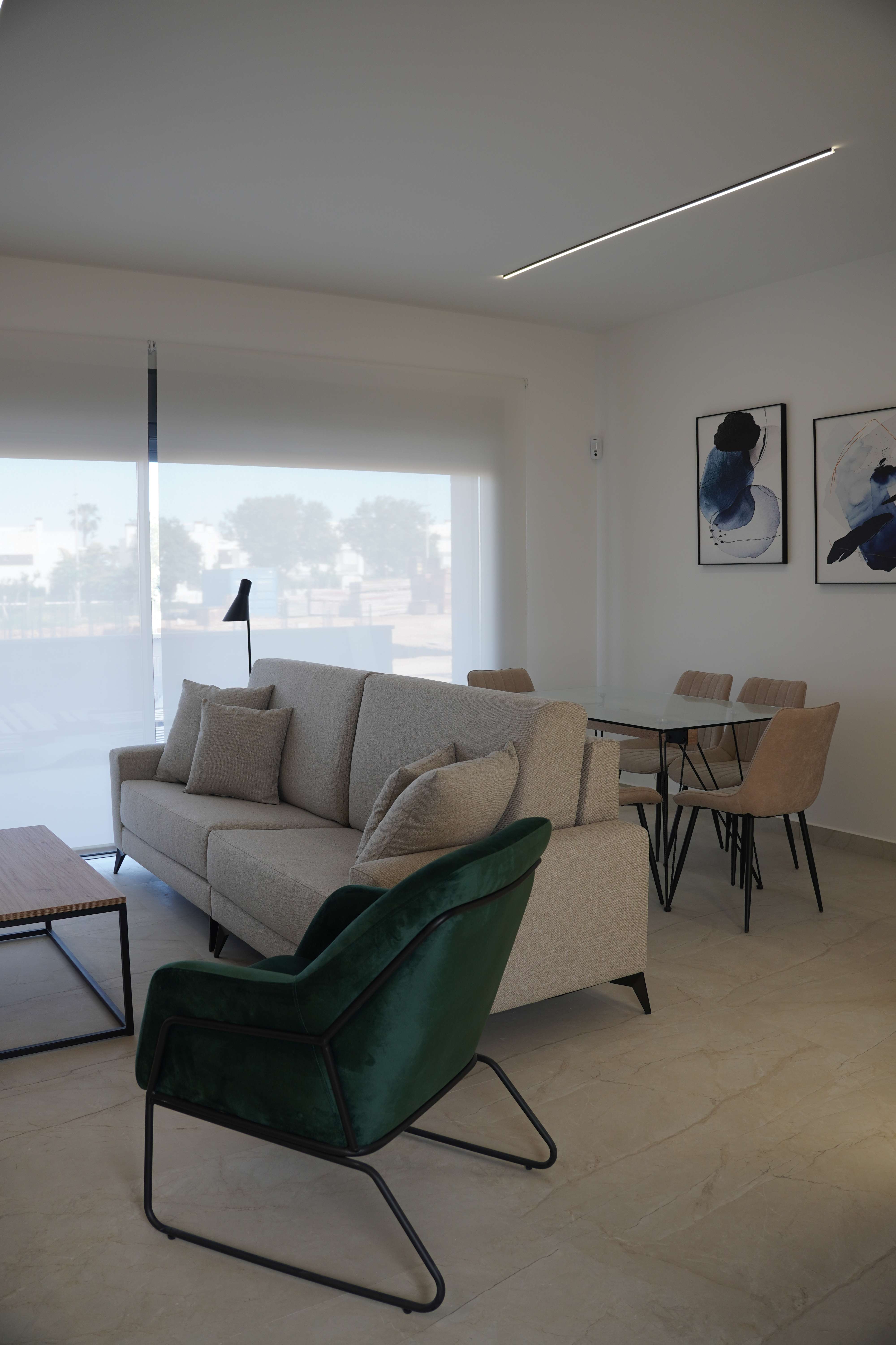 Pool area in high_bungalow for sale in Pilar de la Horadada