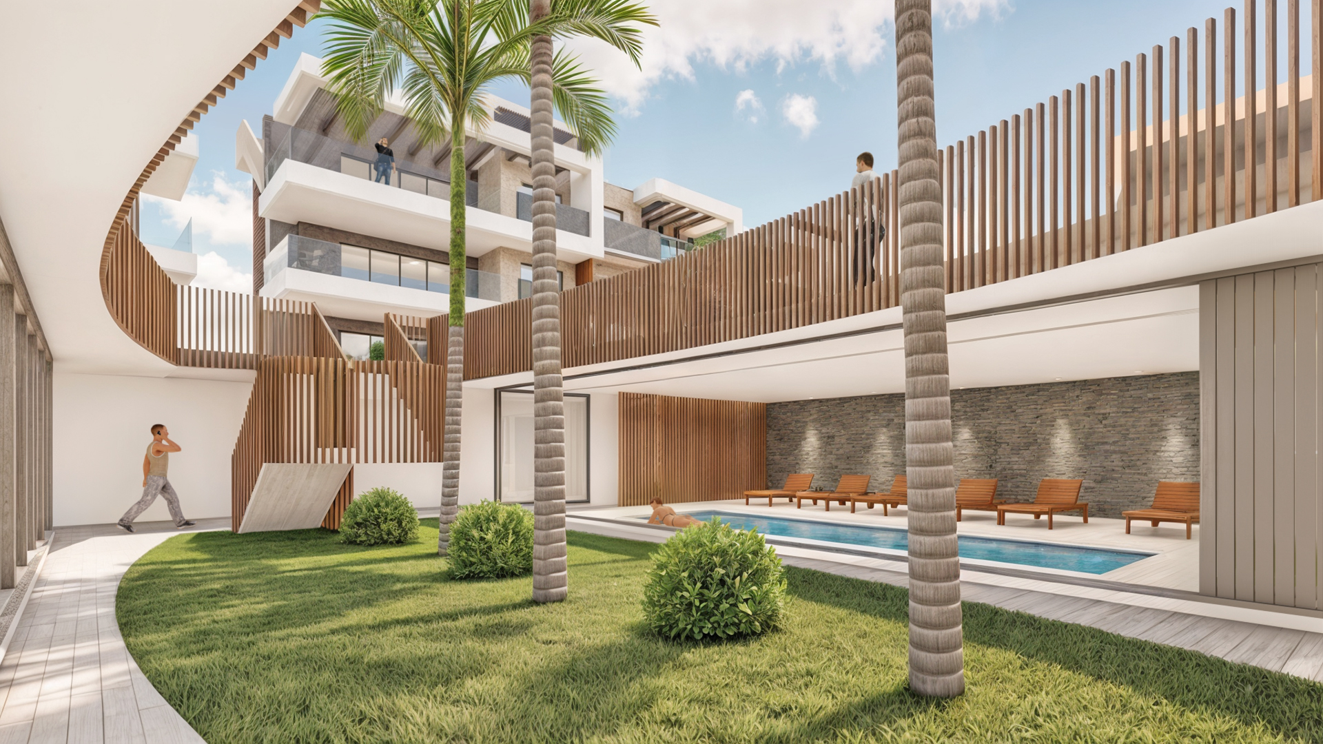 Exterior view in low_bungalow for sale in Pilar de la Horadada