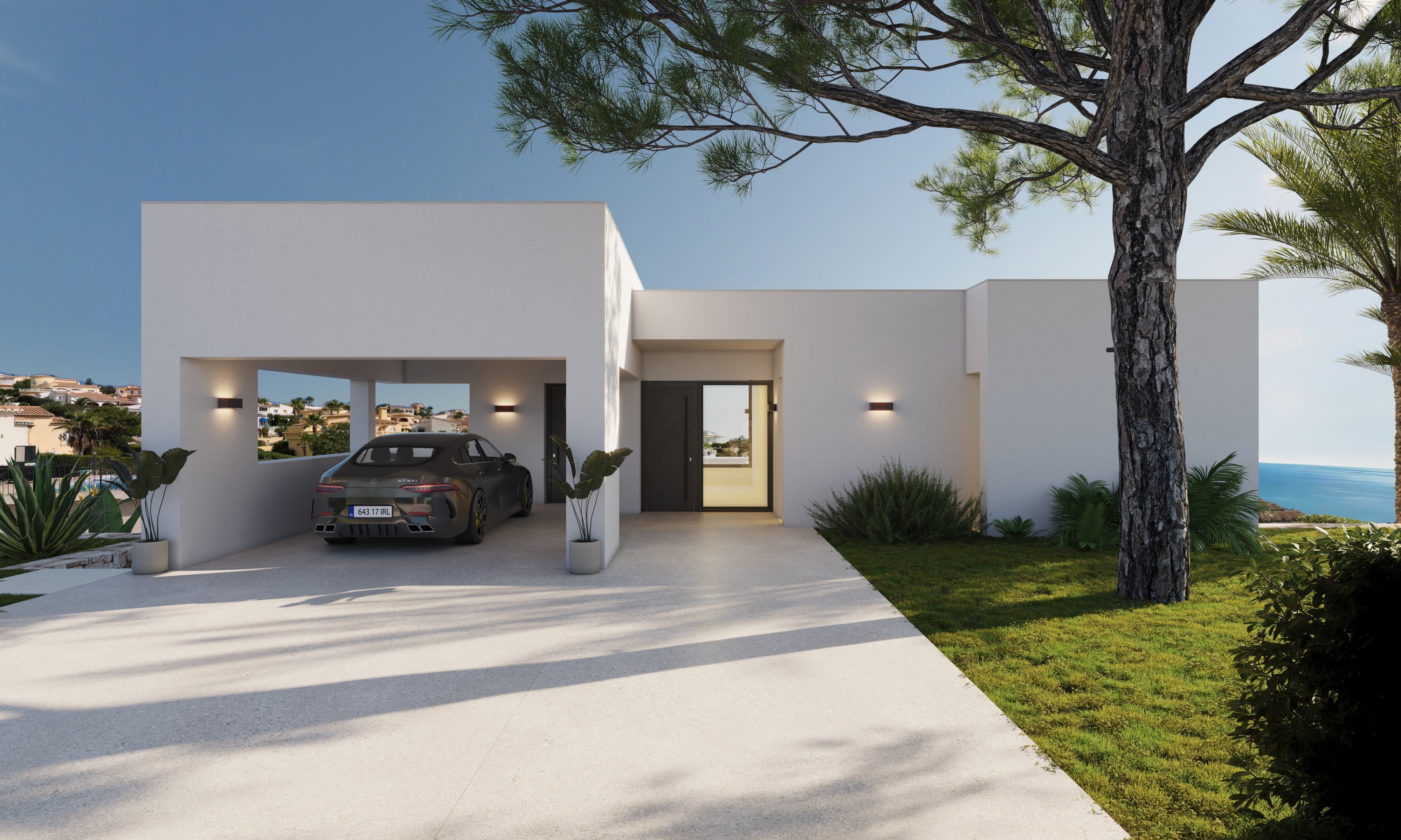 Garden in villa for sale in Cumbre del Sol