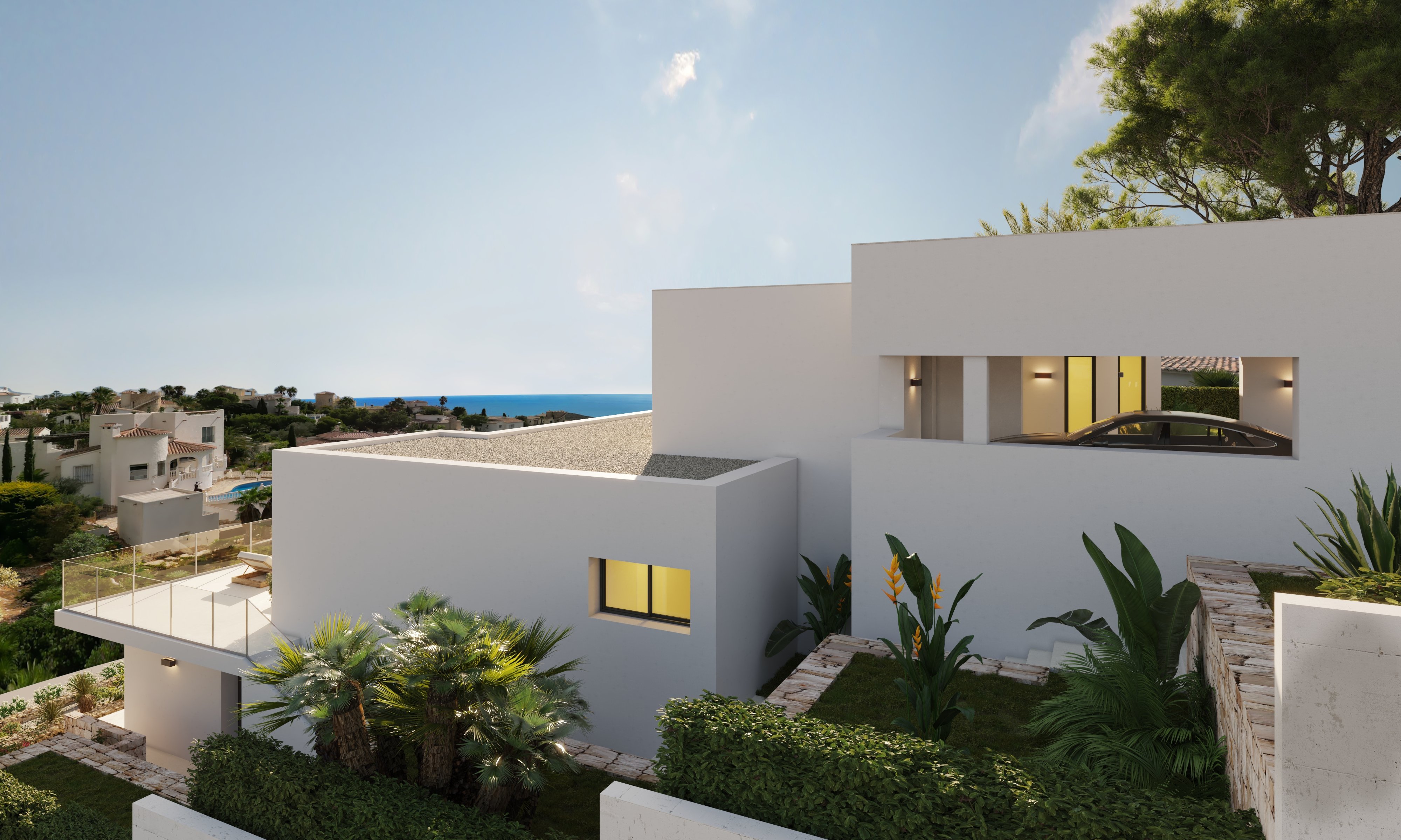Dining area in villa for sale in Cumbre del Sol