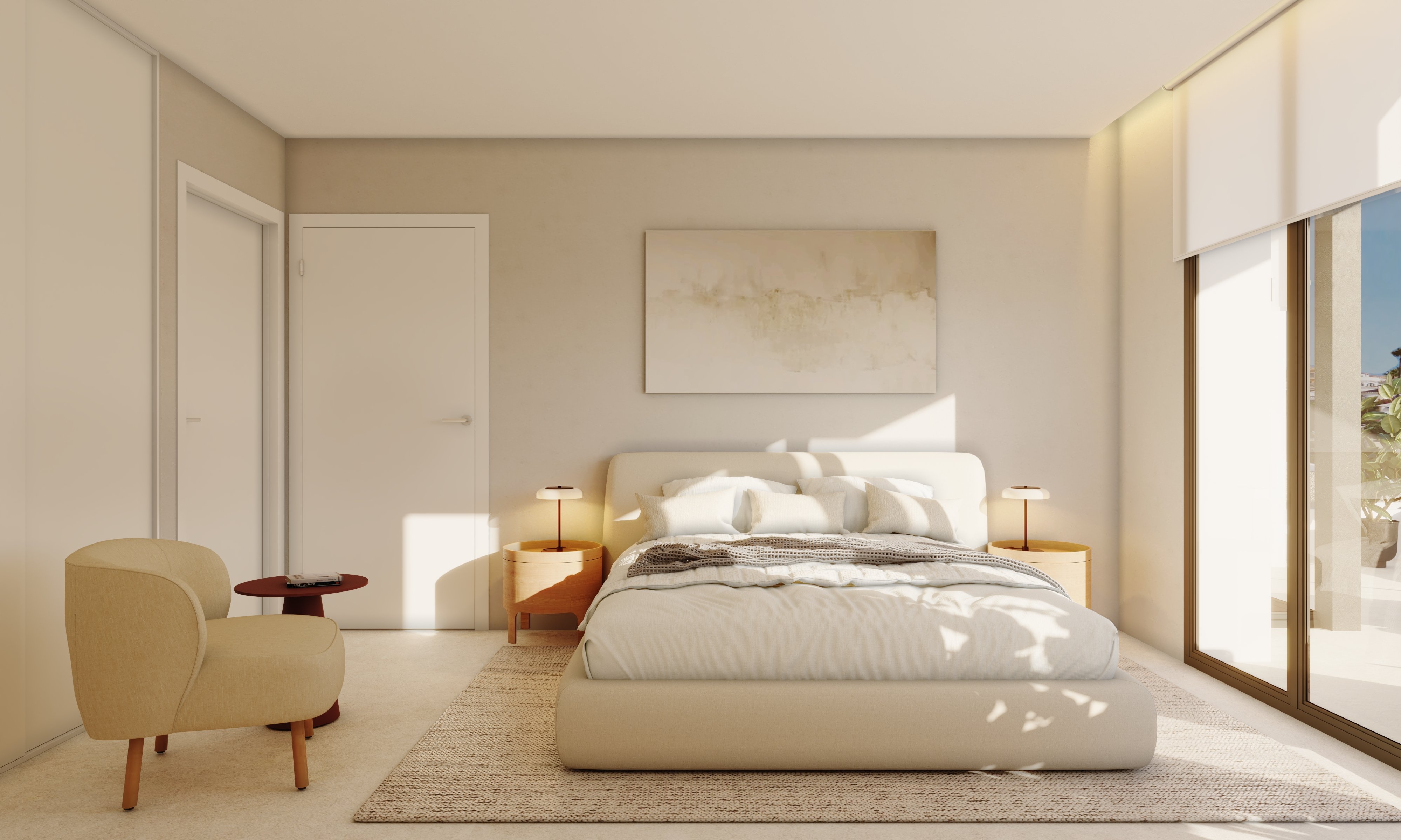 Bedroom in villa for sale in Cumbre del Sol