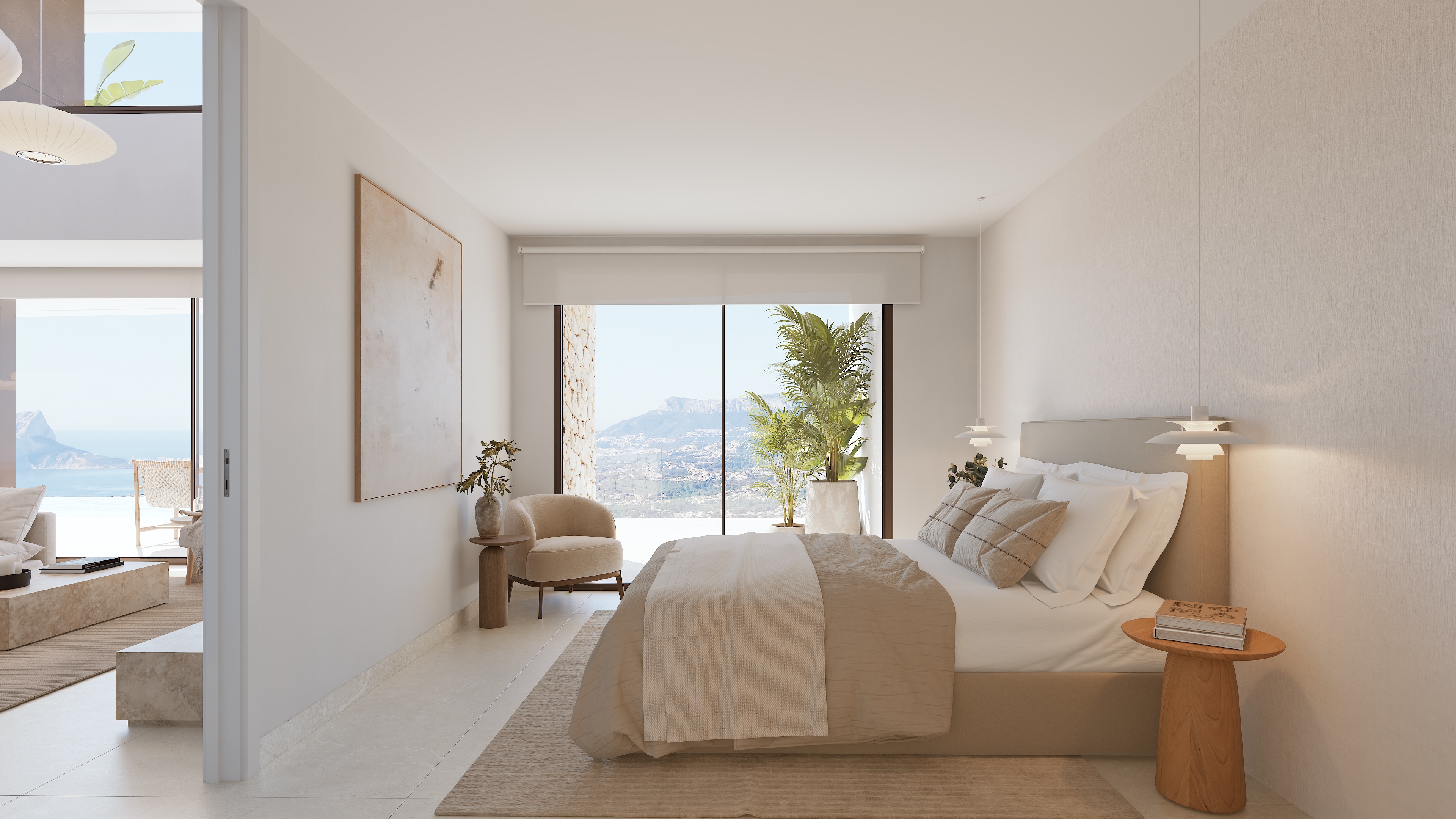 Terrace in villa for sale in Cumbre del Sol