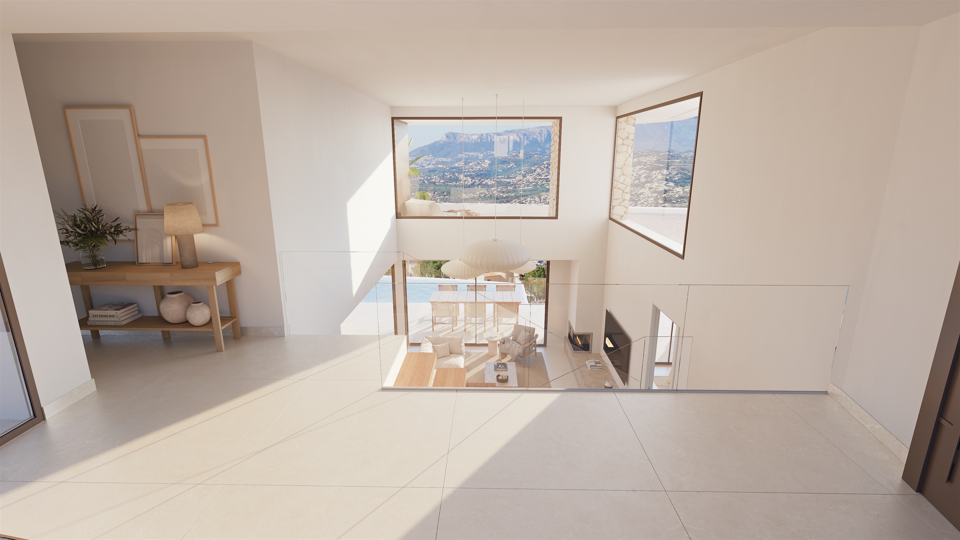 Dining area in villa for sale in Cumbre del Sol