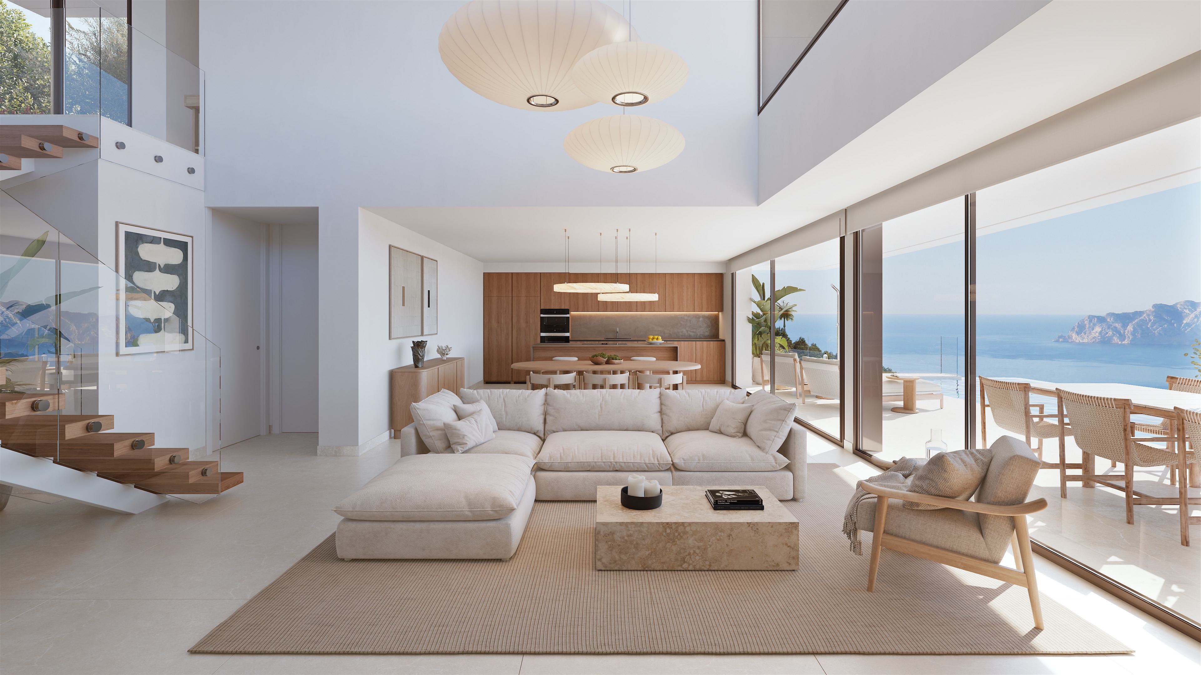 Bedroom in villa for sale in Cumbre del Sol