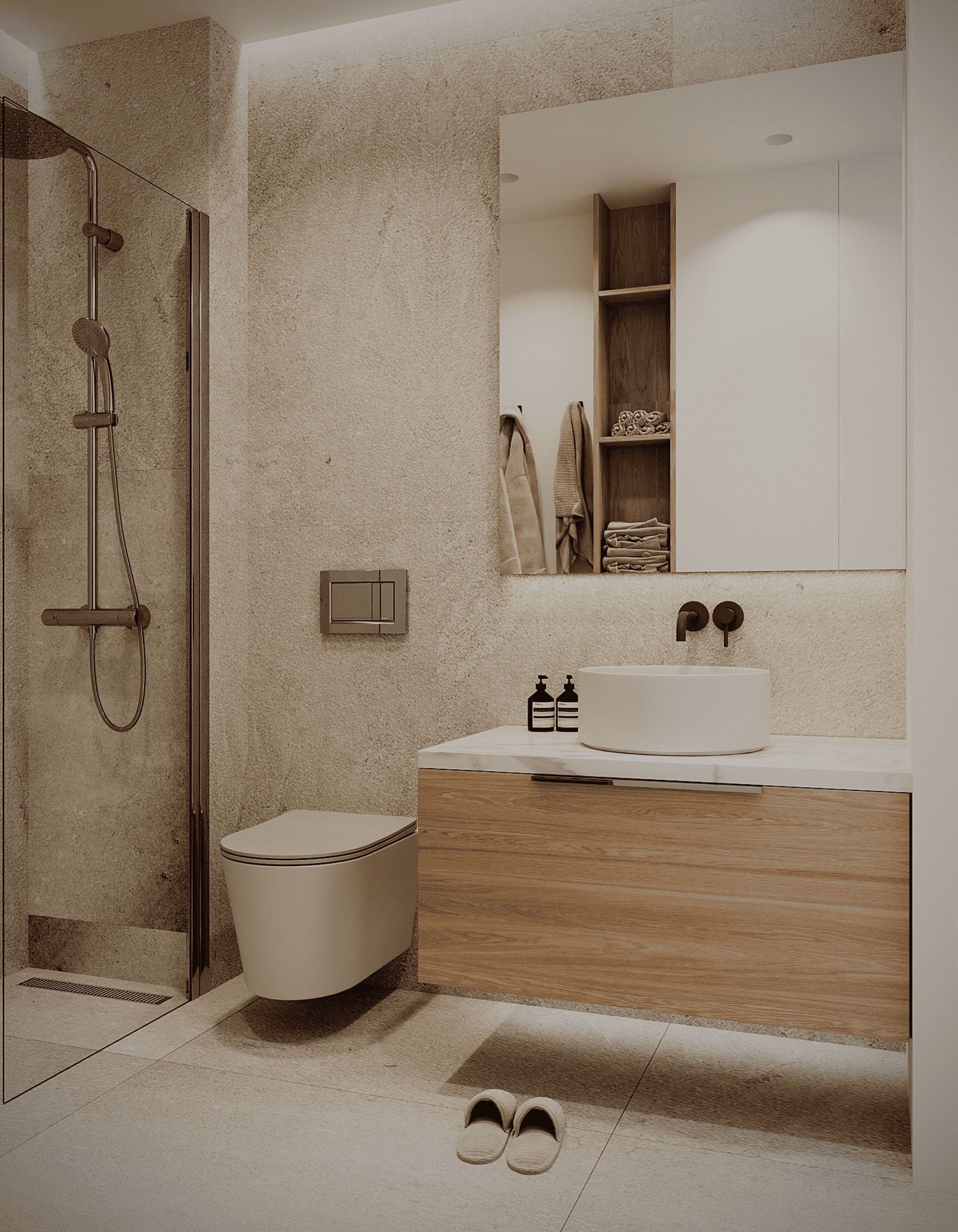 Bathroom in apartment for sale in Guardamar del Segura