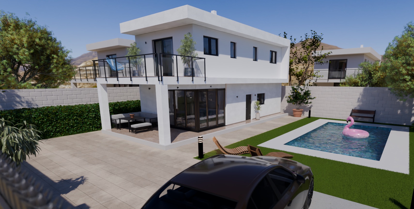 Bathroom in villa for sale in Gran Alacant