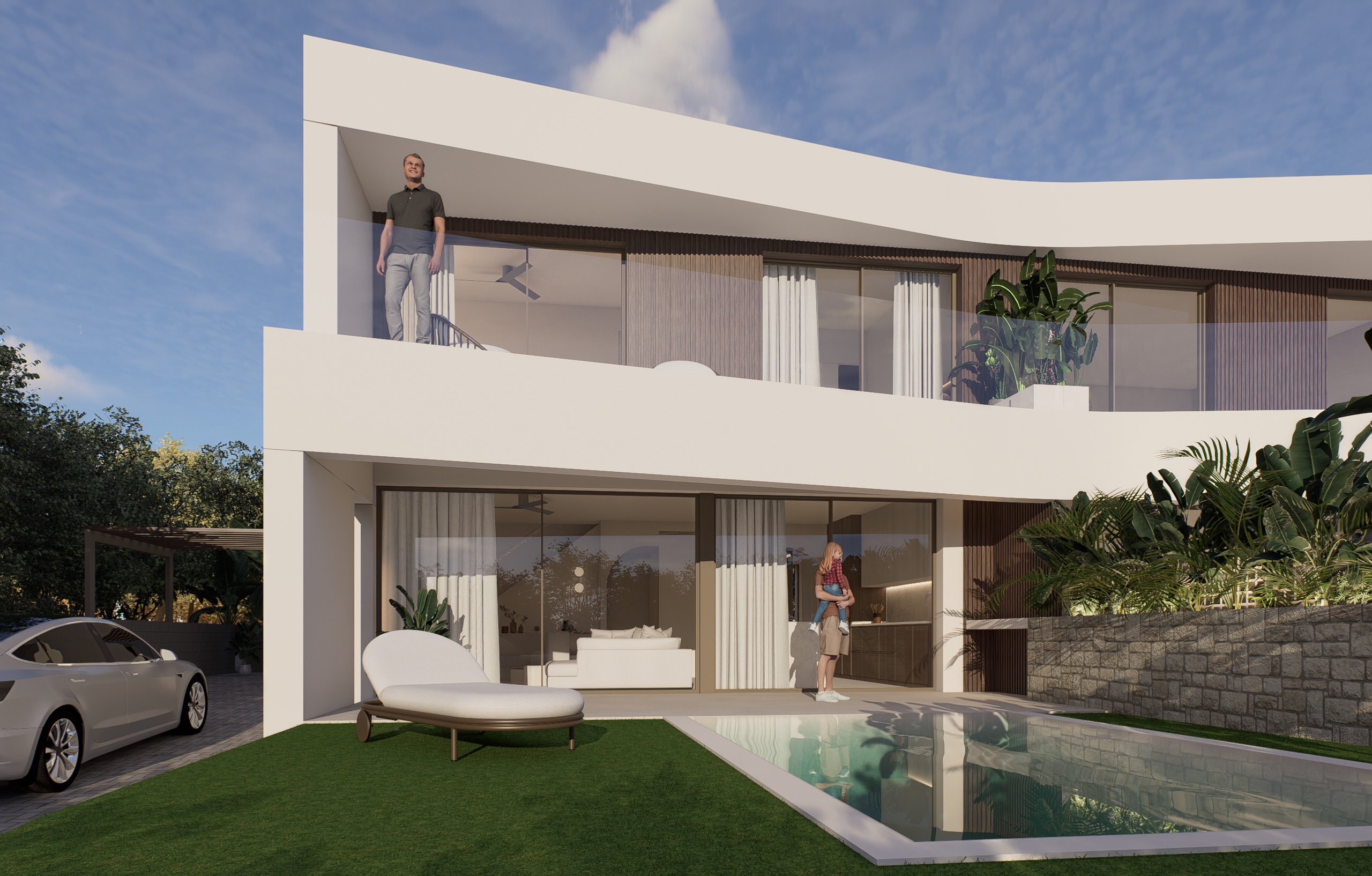 Terrace in villa for sale in Gran Alacant