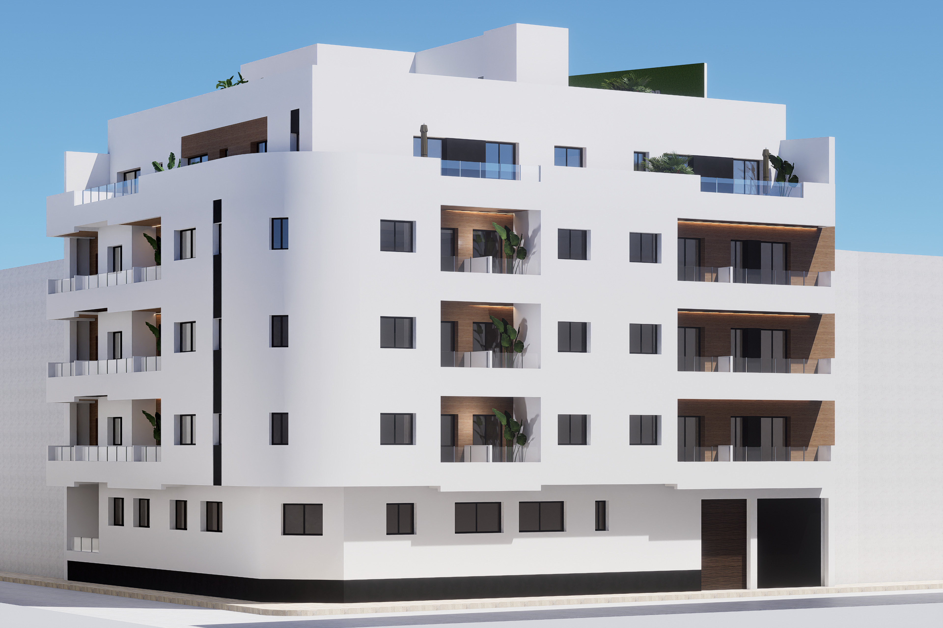 Kitchen in apartment for sale in Torrevieja