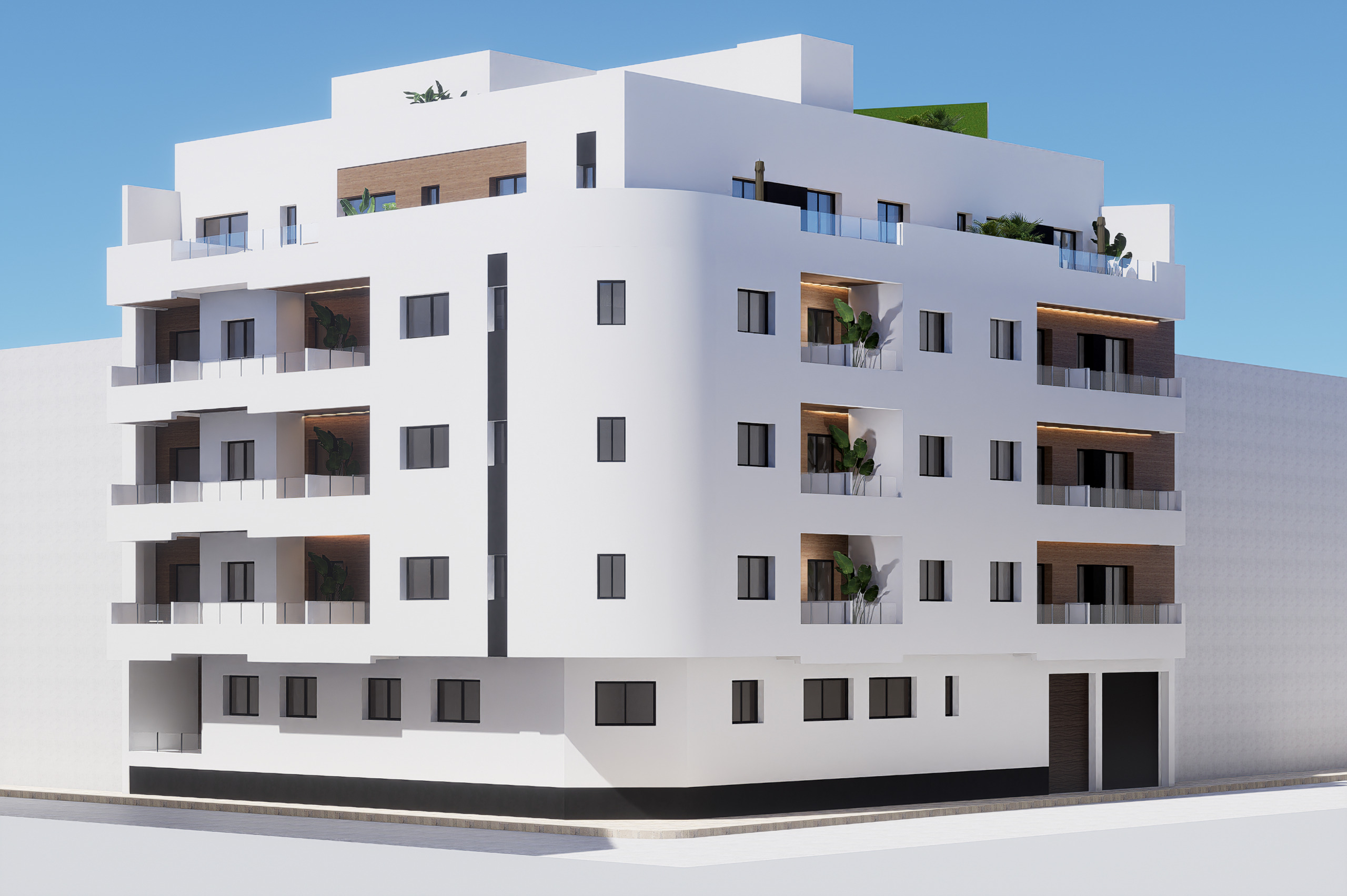 Bathroom in apartment for sale in Torrevieja