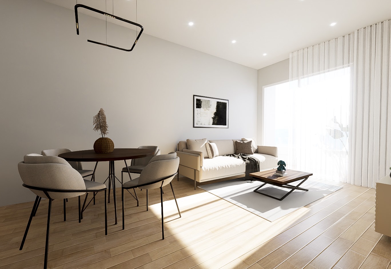 Garden in penthouse for sale in Torrevieja