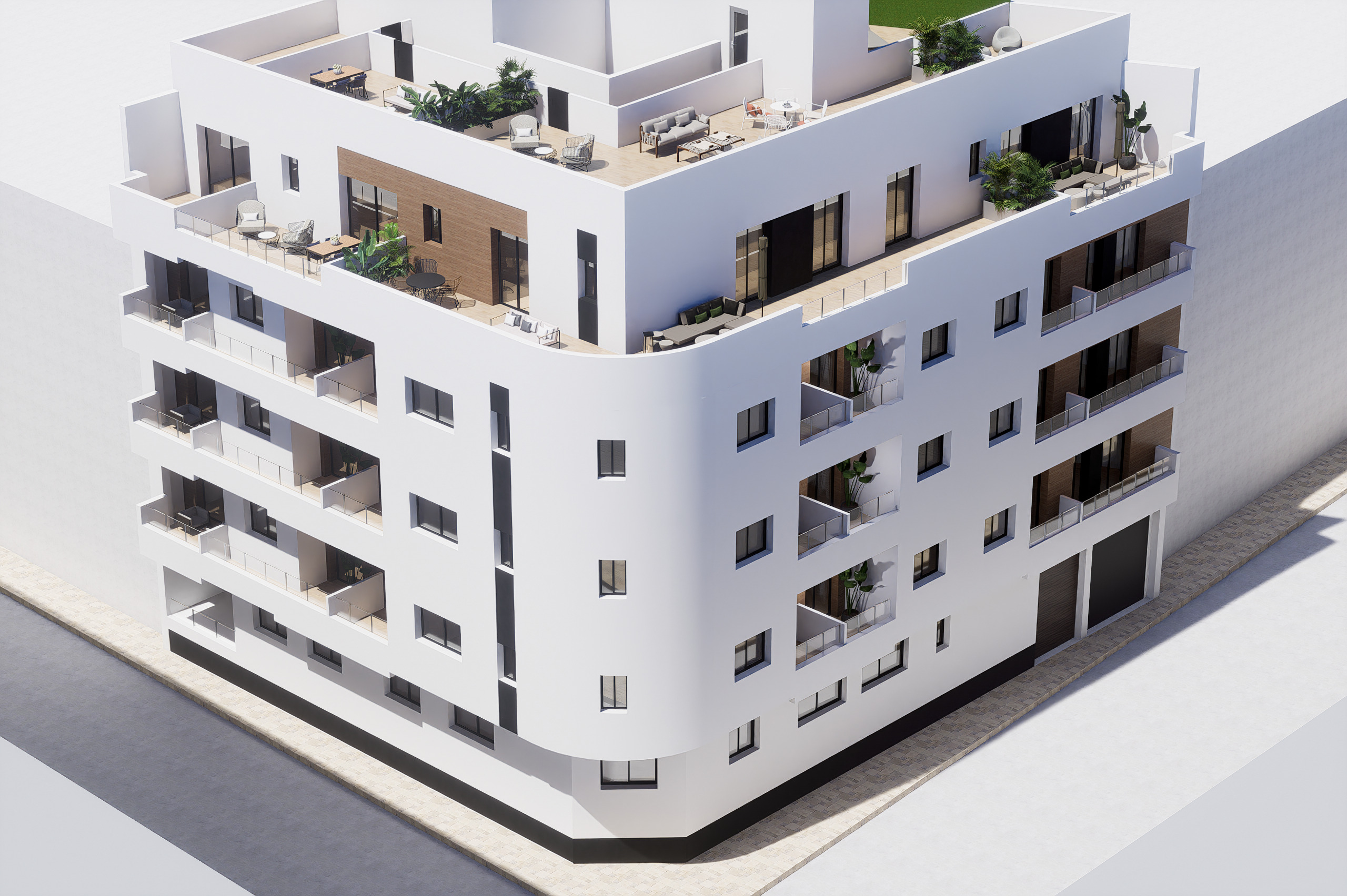 Kitchen in penthouse for sale in Torrevieja