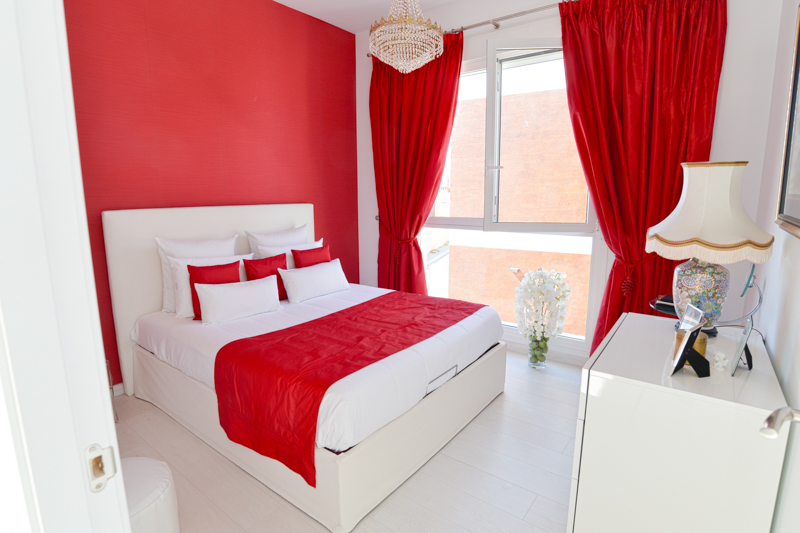 Master bedroom in villa for sale in Gran Alacant