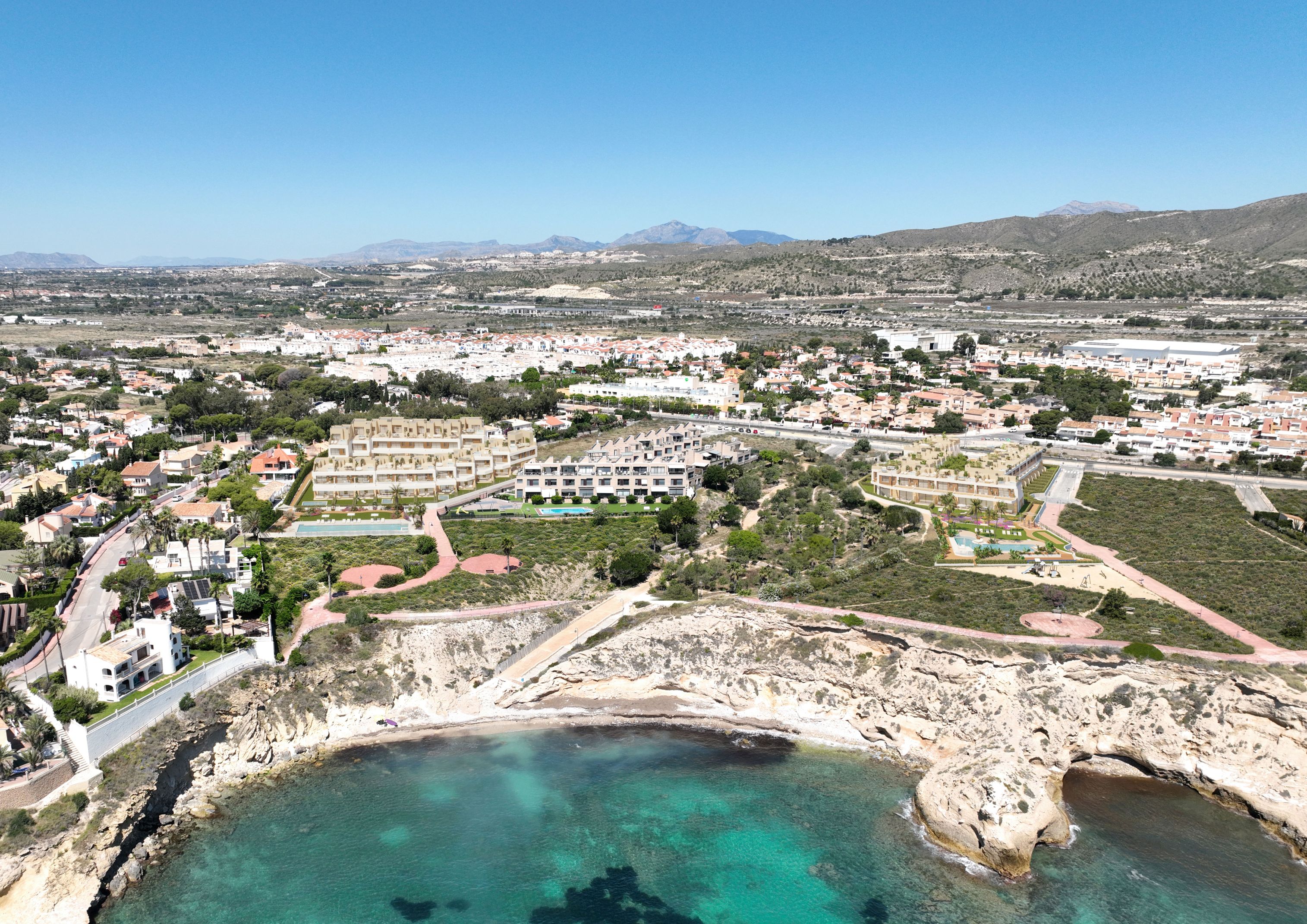 Living room in terraced for sale in El Campello