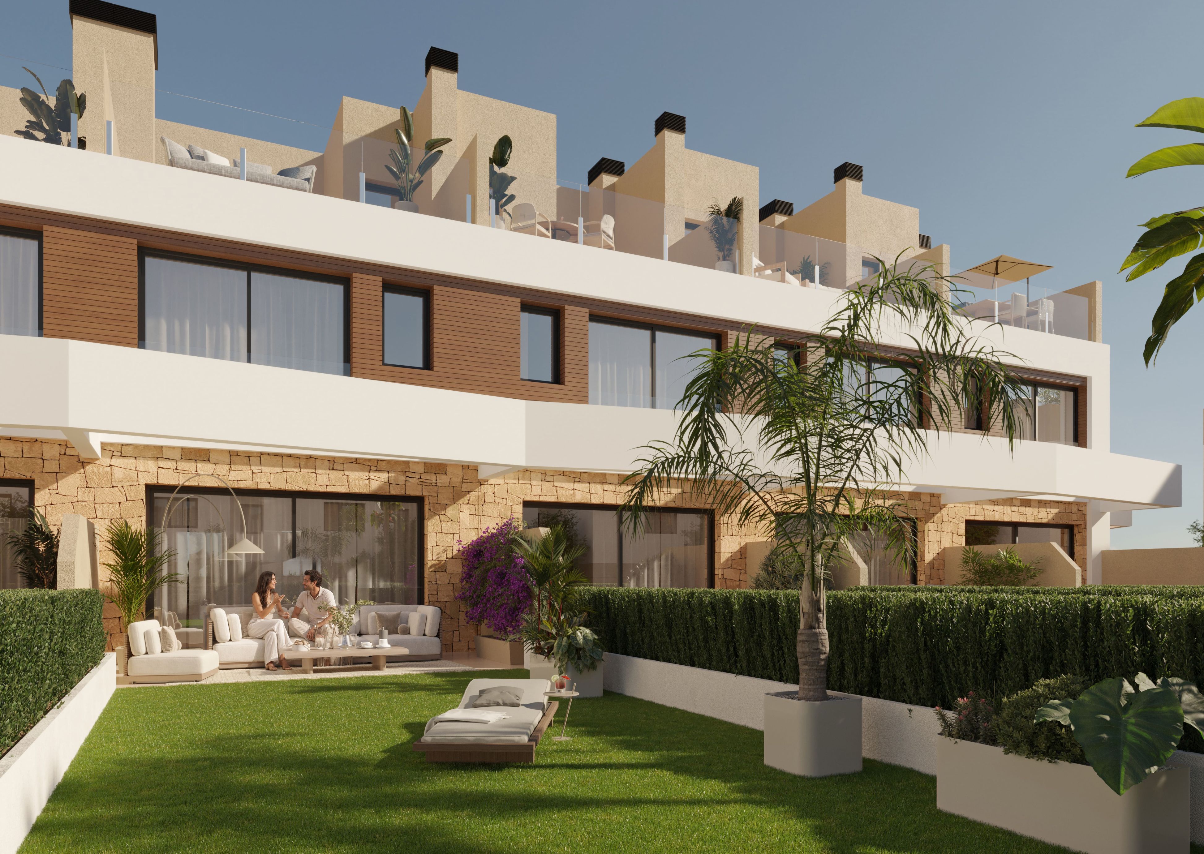 Master bedroom in terraced for sale in El Campello