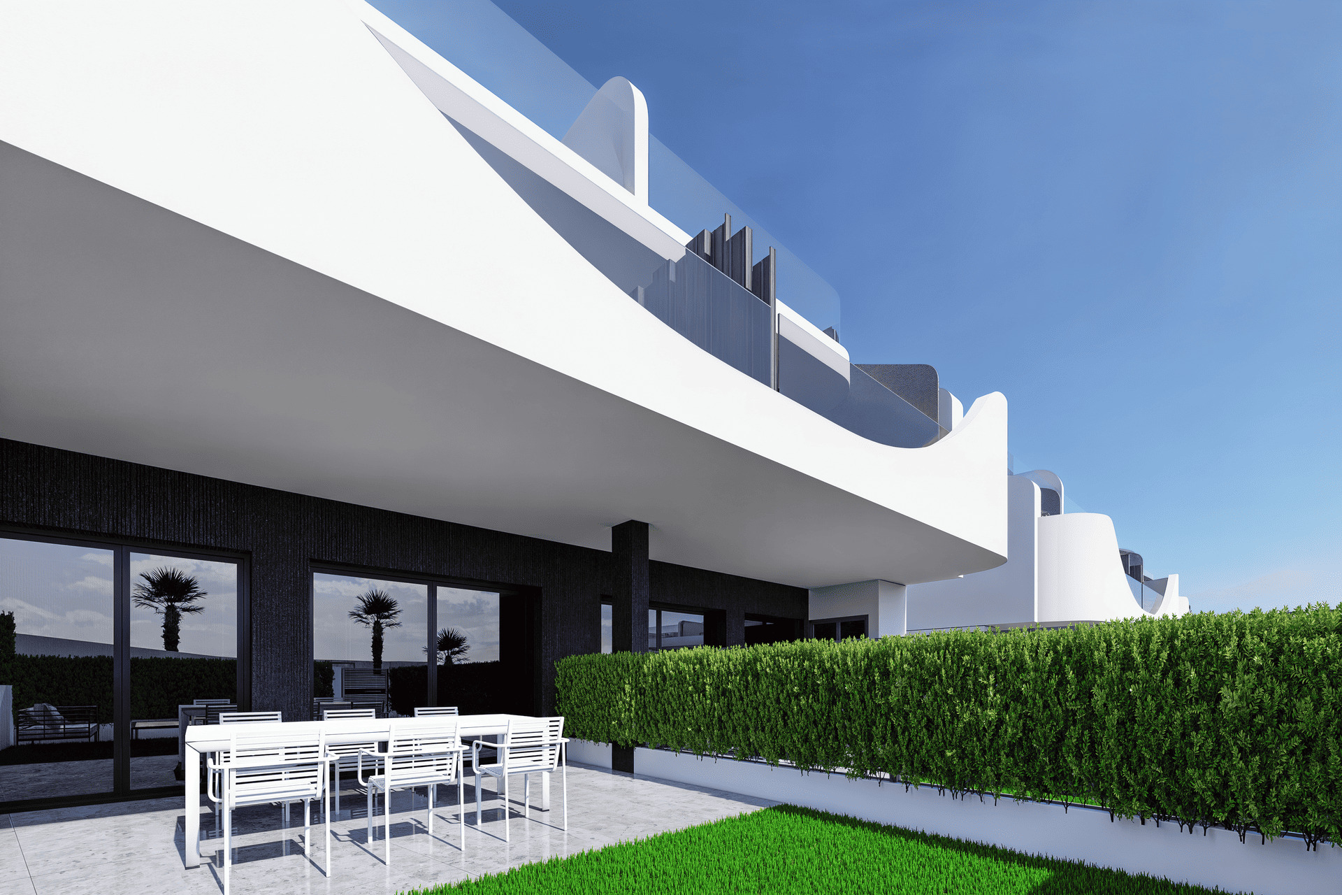 Exterior view in low_bungalow for sale in San Miguel de Salinas