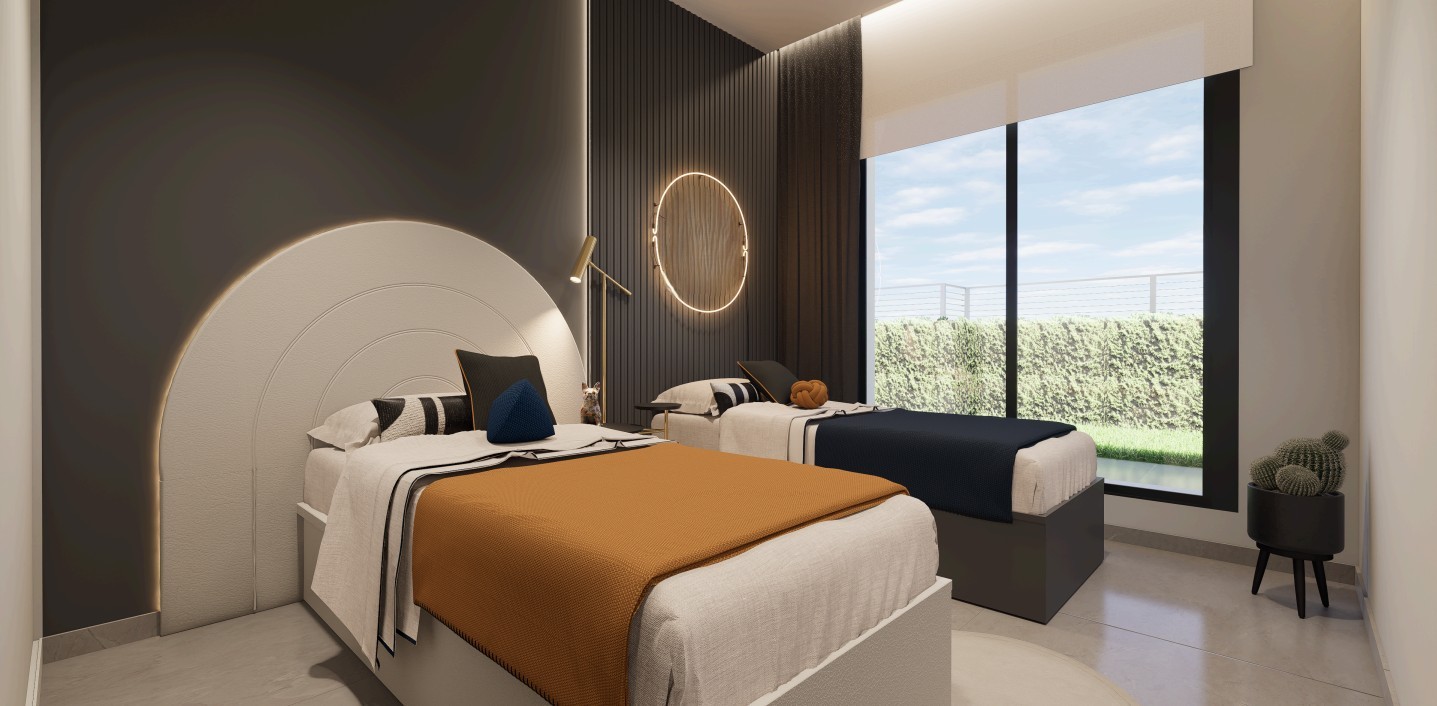 Bedroom in high_bungalow for sale in San Miguel de Salinas