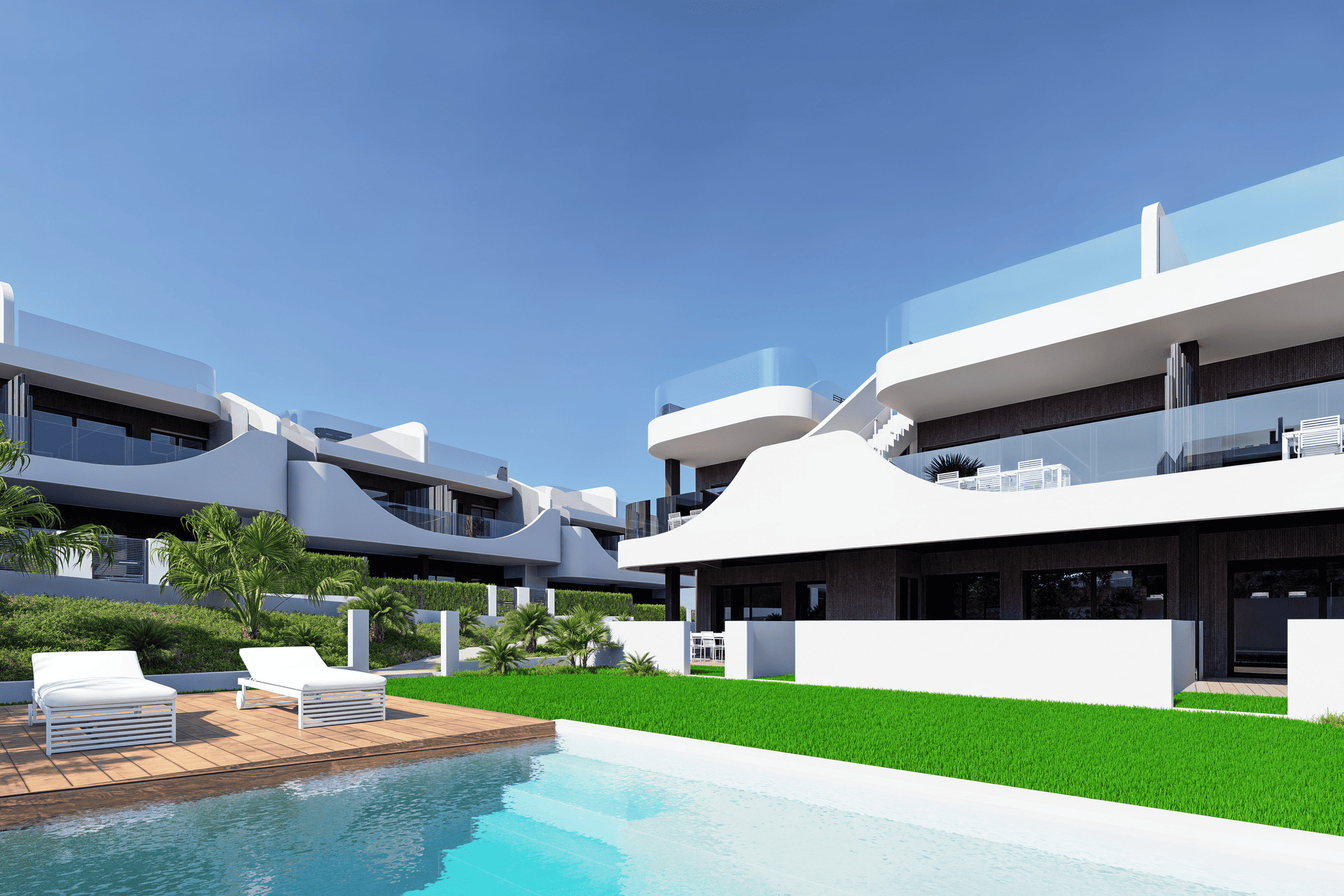 Garden in high_bungalow for sale in San Miguel de Salinas