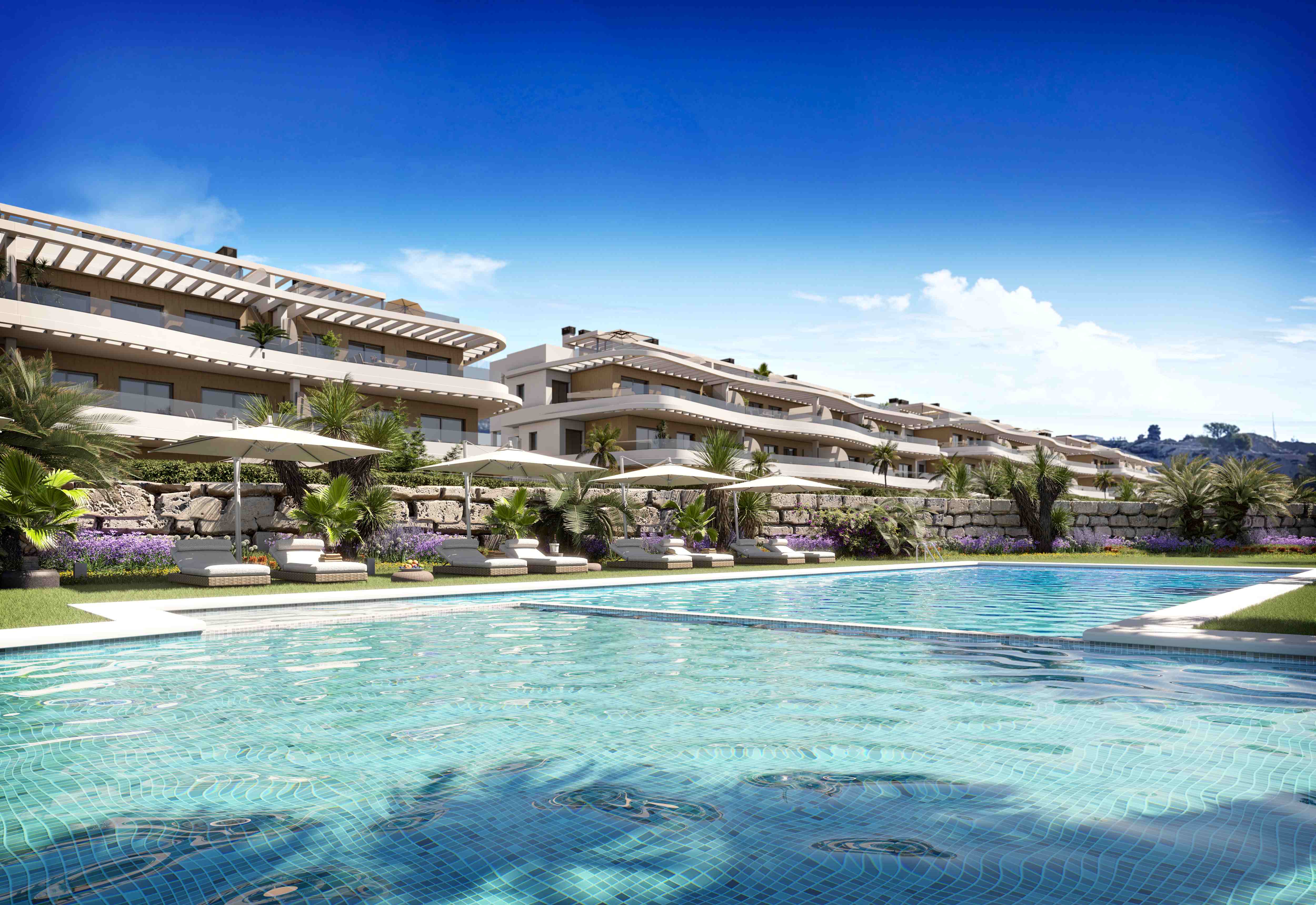 Pool area in ground_floor for sale in Finestrat
