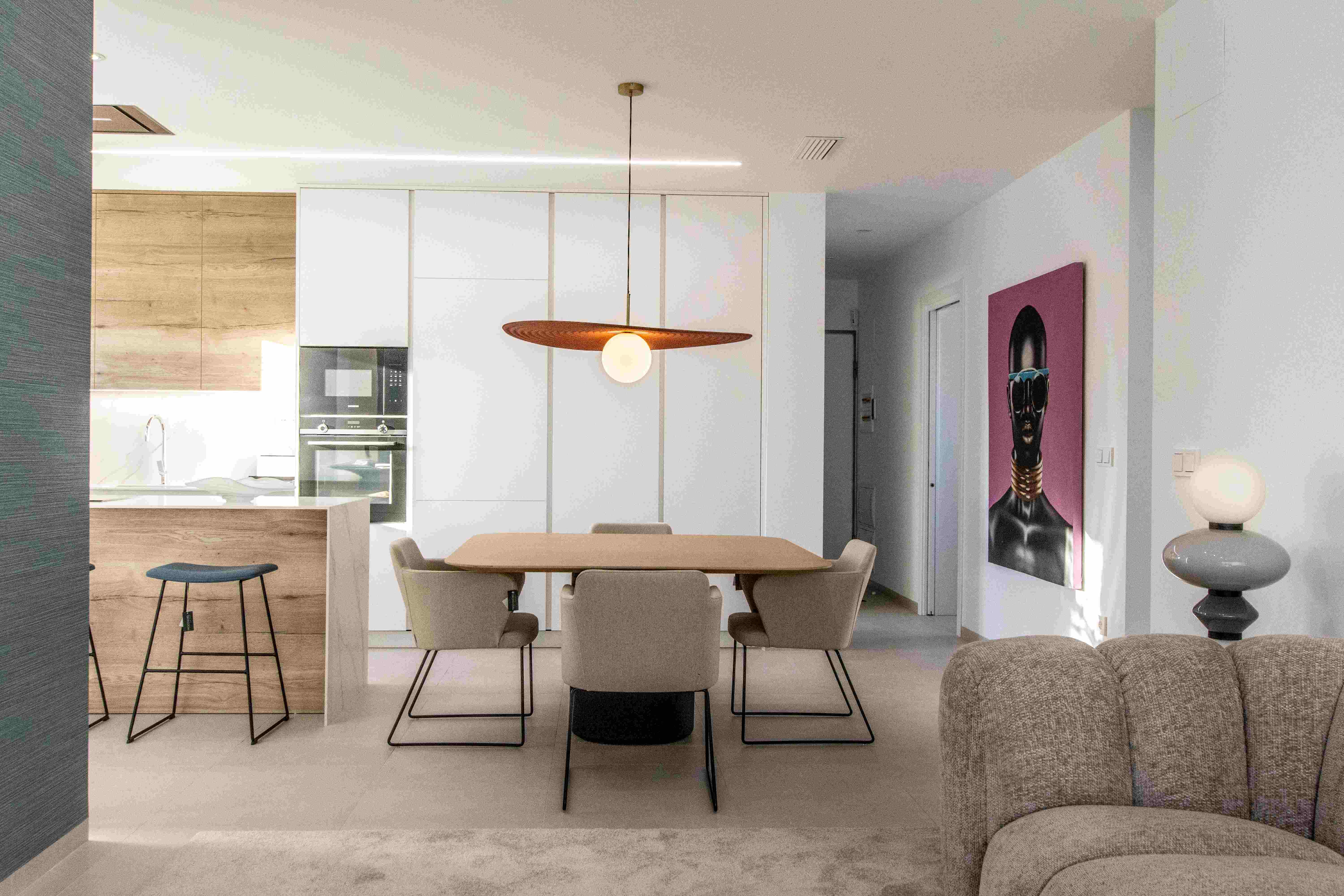 Living room in apartment for sale in Finestrat