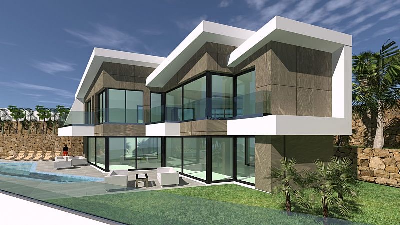 Kitchen in villa for sale in Calpe