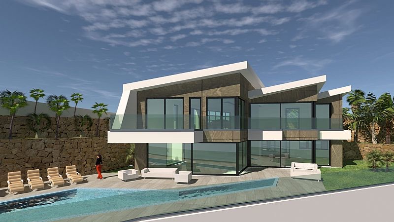 Bedroom in villa for sale in Calpe