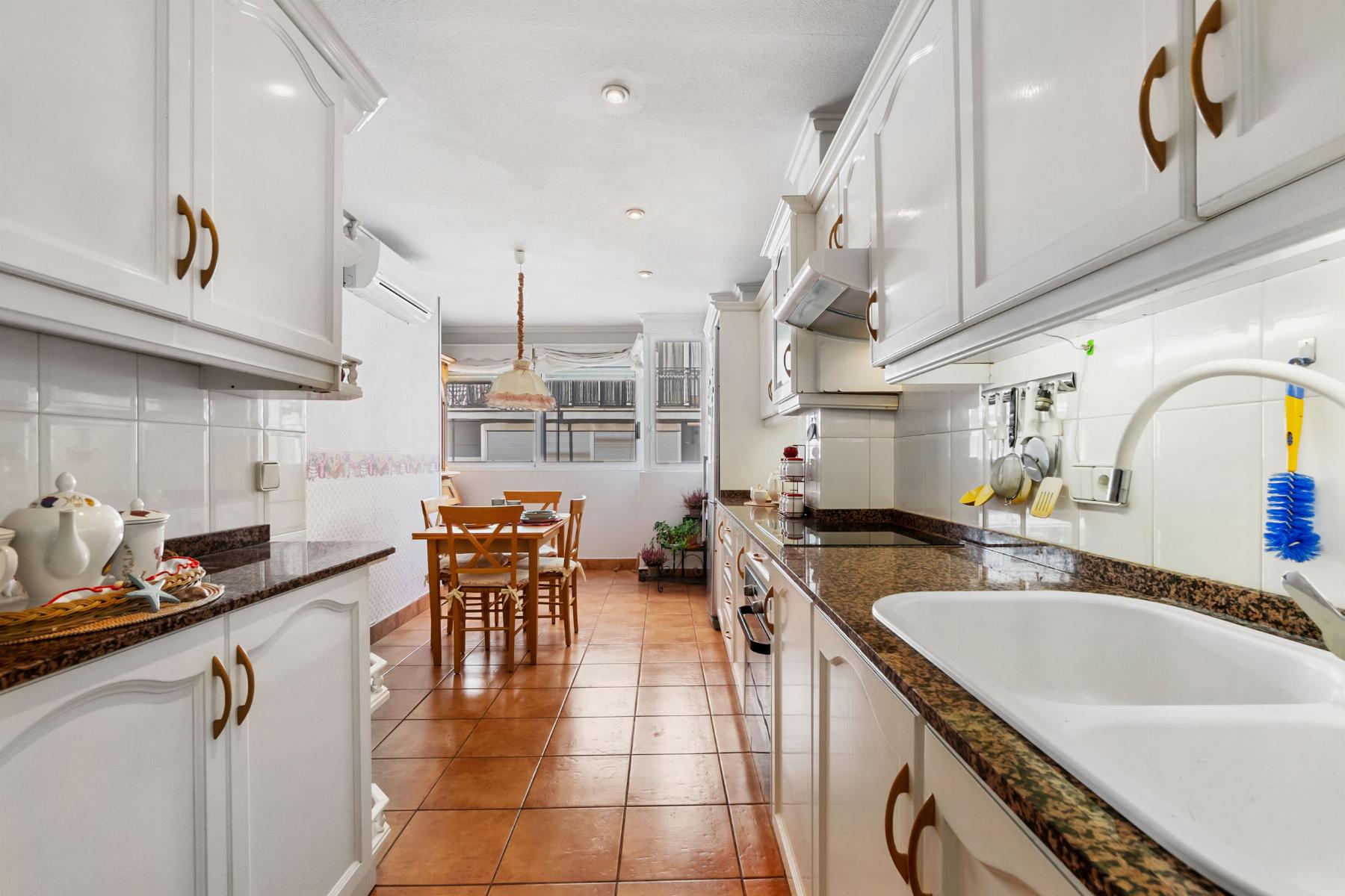 Garden in apartment for sale in Torrevieja