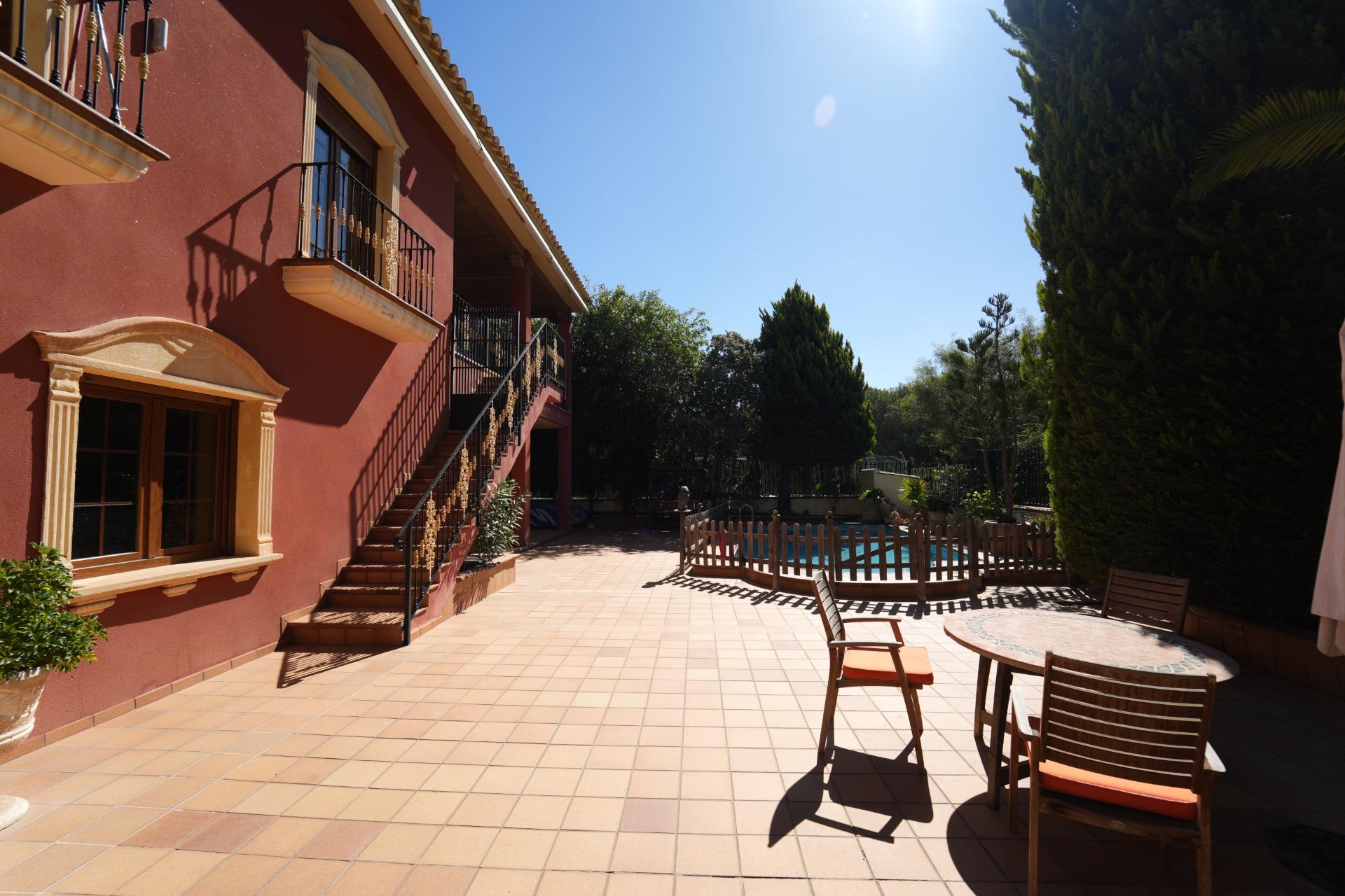 Exterior view in villa for sale in Orihuela Costa