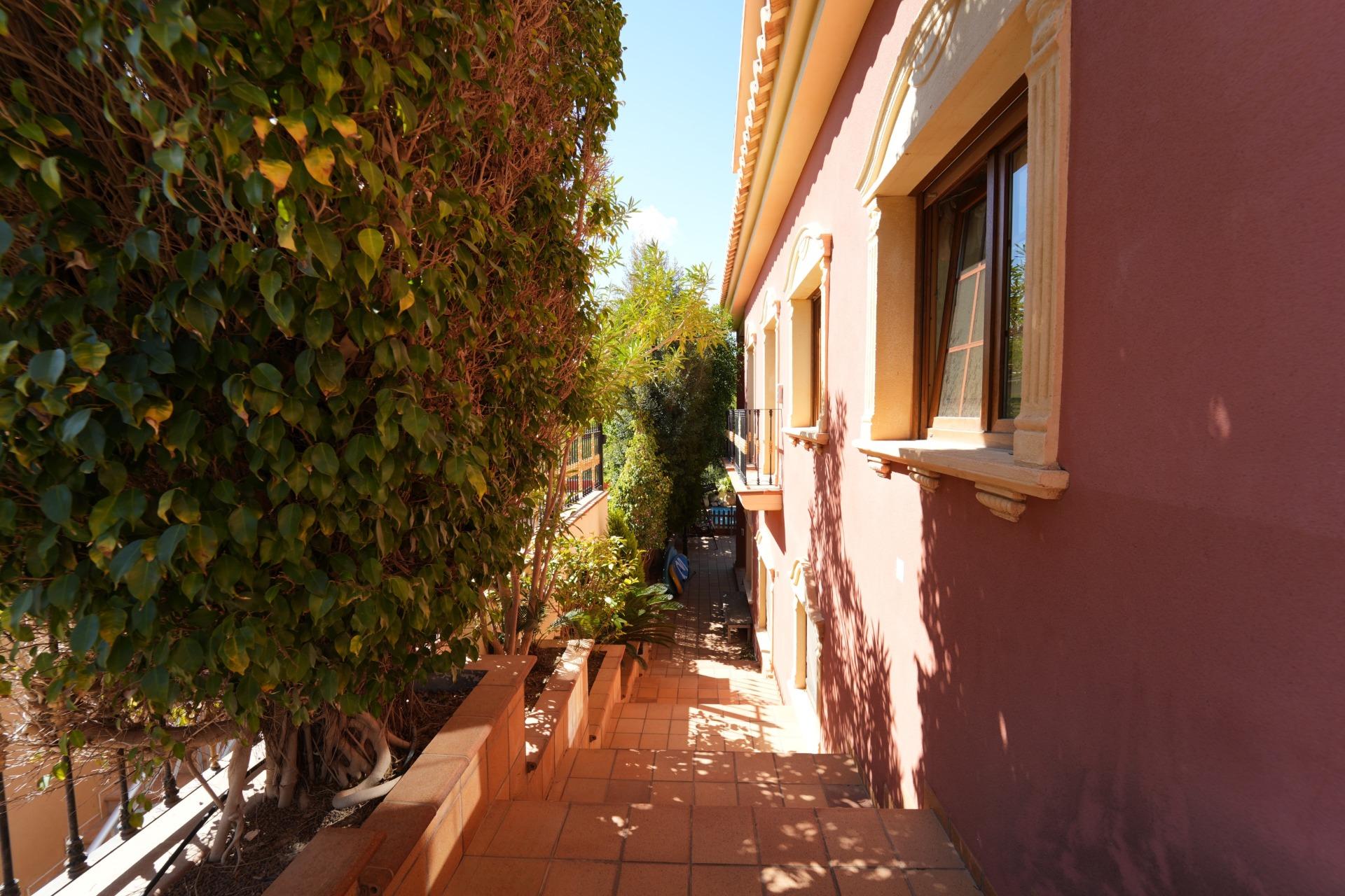 Exterior view in villa for sale in Orihuela Costa