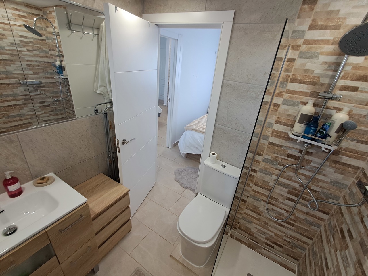 Living room in penthouse for sale in Villamartin