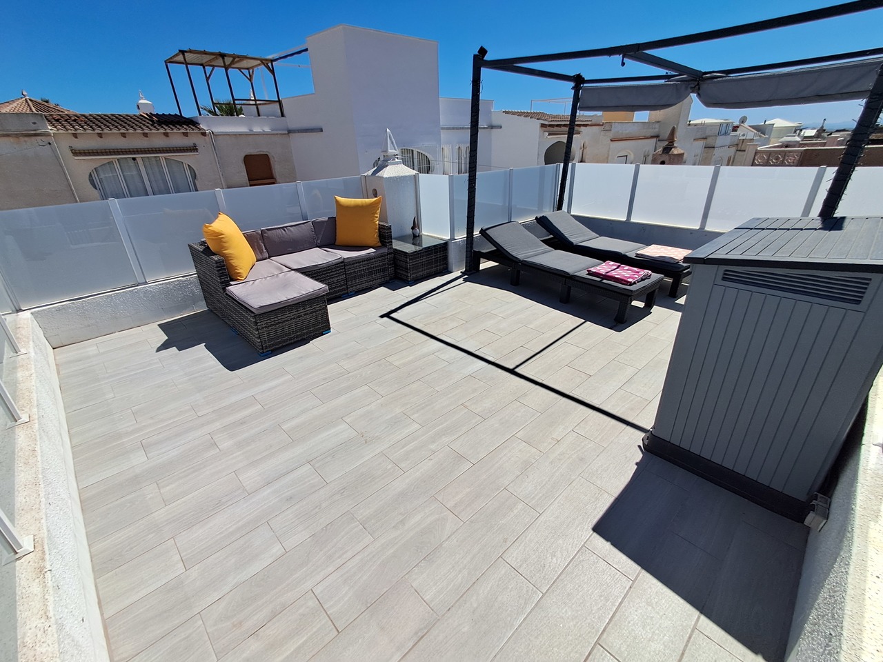 Bedroom in penthouse for sale in Villamartin