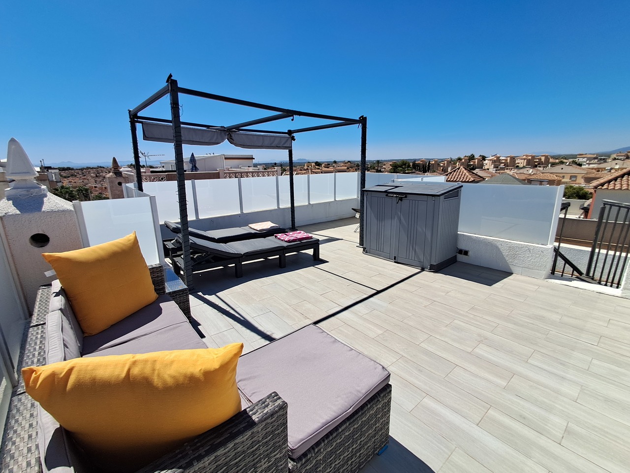 Terrace in penthouse for sale in Villamartin