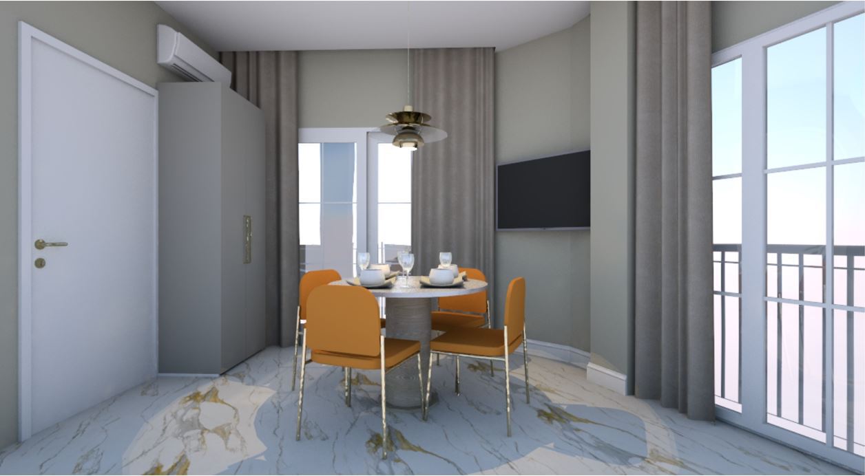 Terrace in apartment for sale in Torrevieja