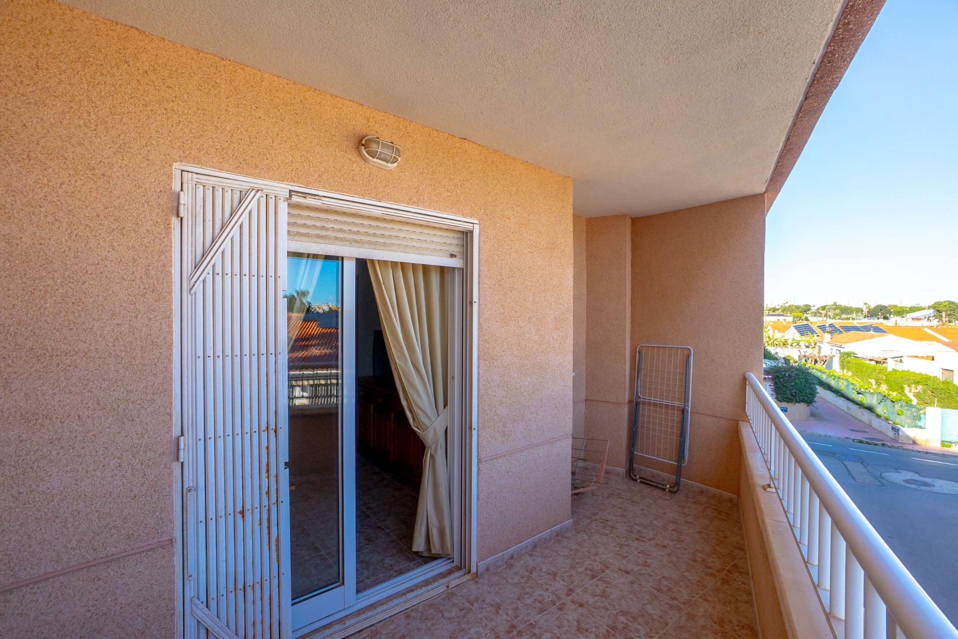 Pool area in apartment for sale in Torrevieja