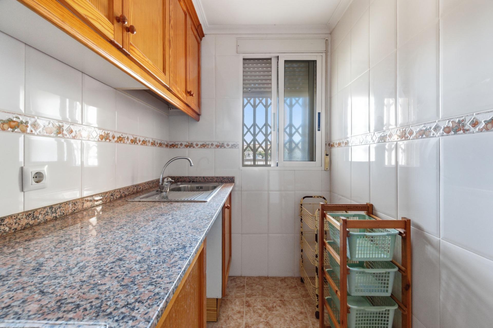 Pool area in apartment for sale in Torrevieja