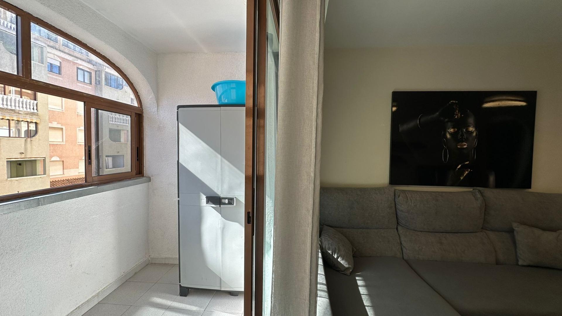 Garden in apartment for sale in Torrevieja