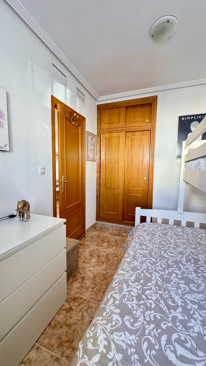 Garden in apartment for sale in Orihuela Costa