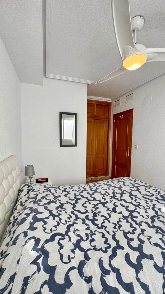 Master bedroom in apartment for sale in Orihuela Costa