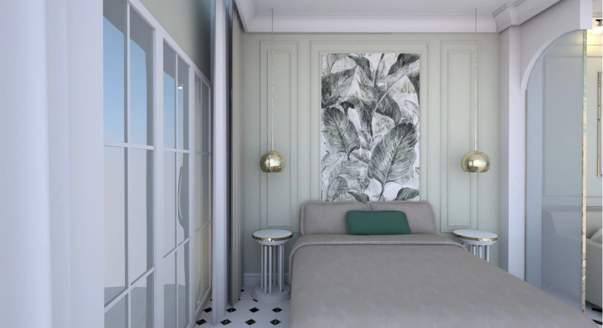 Master bedroom in commercial for sale in Torrevieja