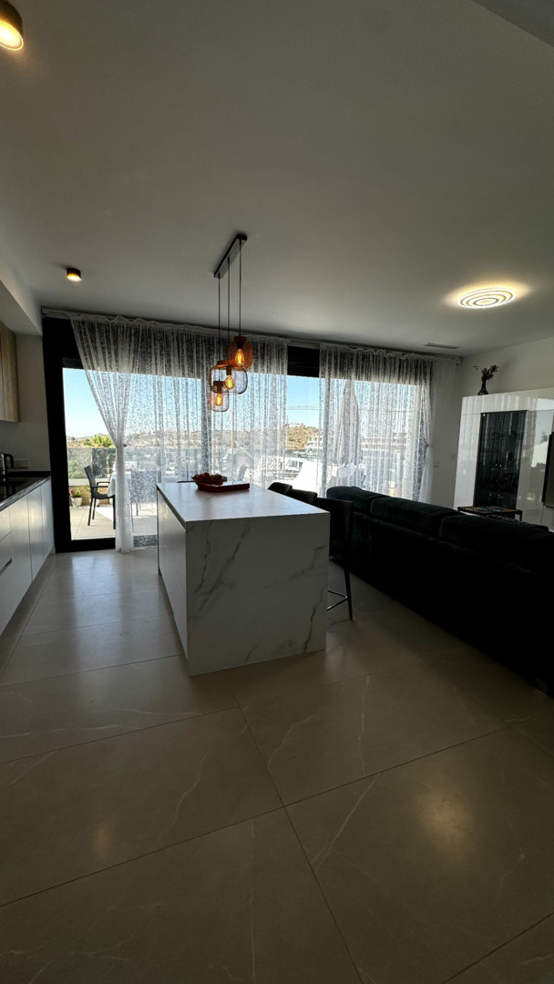 Master bedroom in apartment for sale in Benidorm