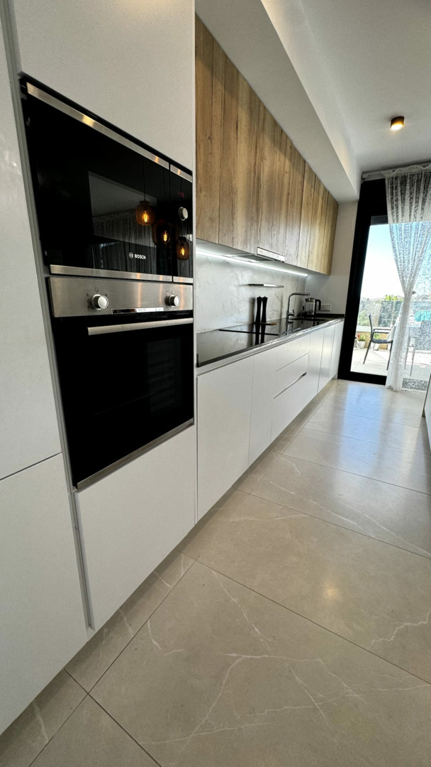 Pool area in apartment for sale in Benidorm