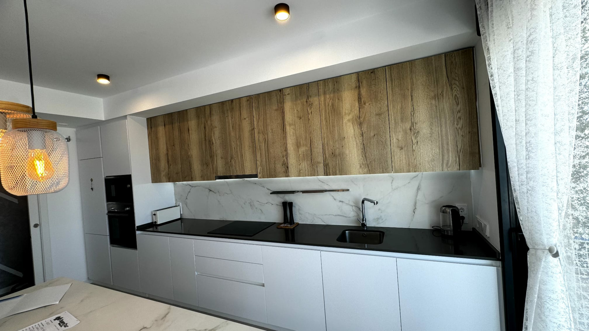 We present modern apartments in the new gated residential complex Camporosso Village in the Finestra