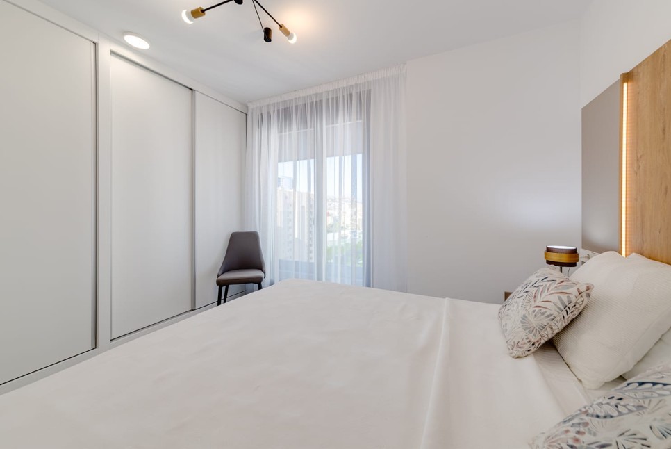 Living room in apartment for sale in Calpe